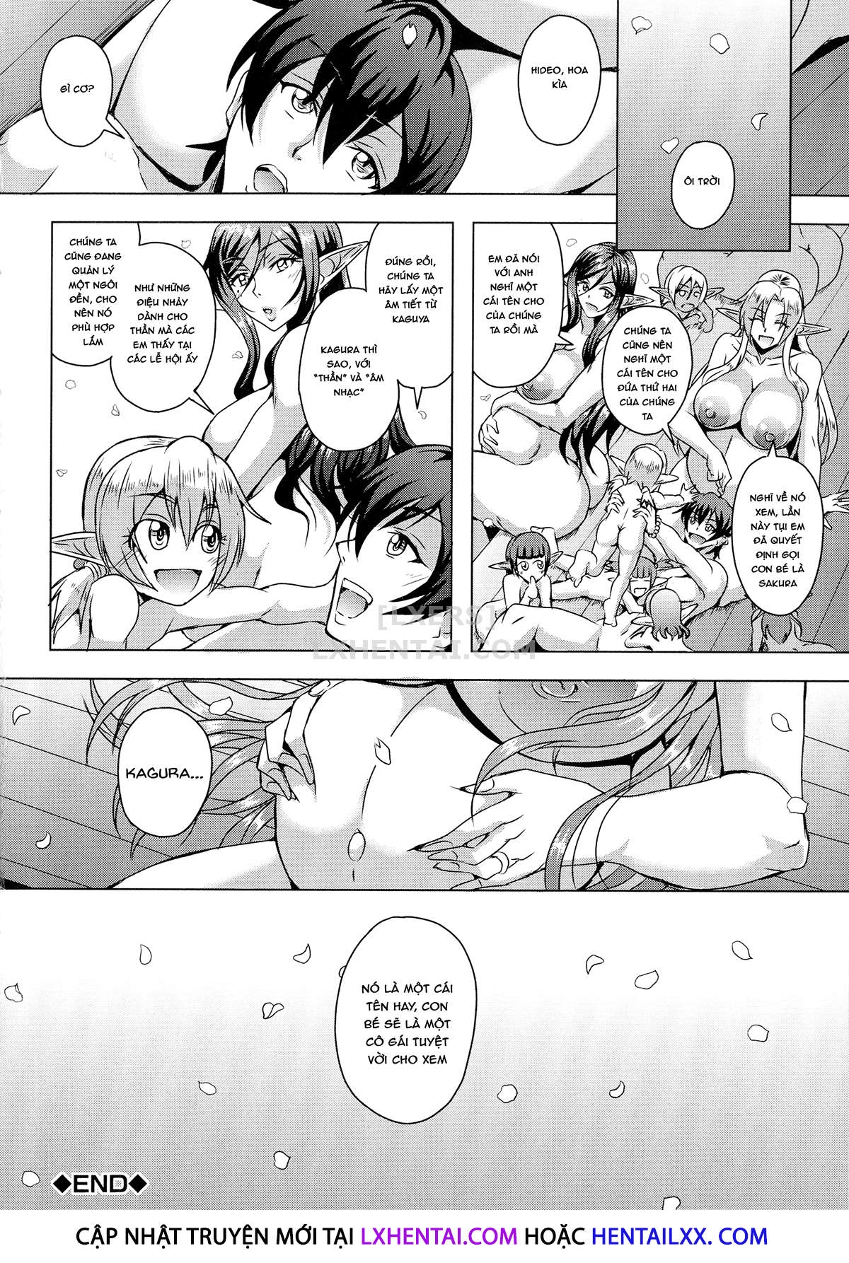 Đọc truyện hentai Elf Harem Story Chap 5 [END]