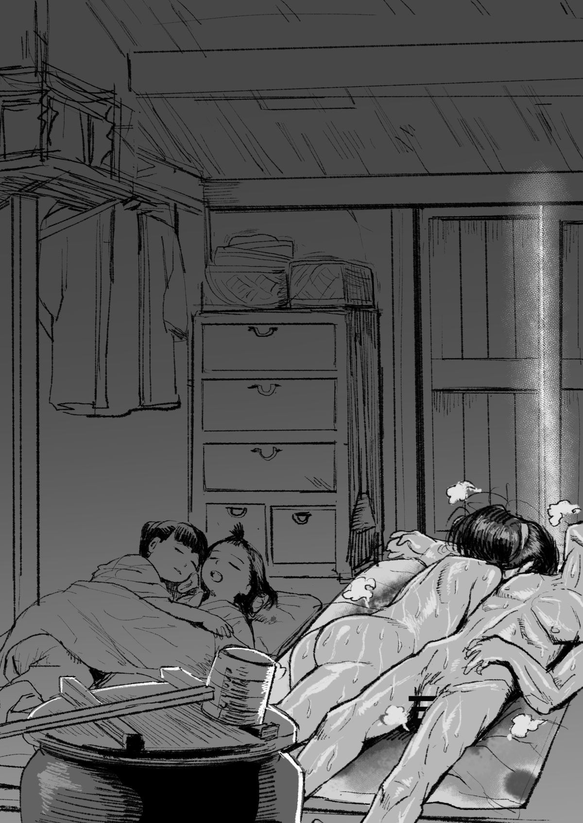 Đọc truyện hentai Mối tình của một cặp vợ chồng sống ở một ngôi nhà nào đó - Oneshot