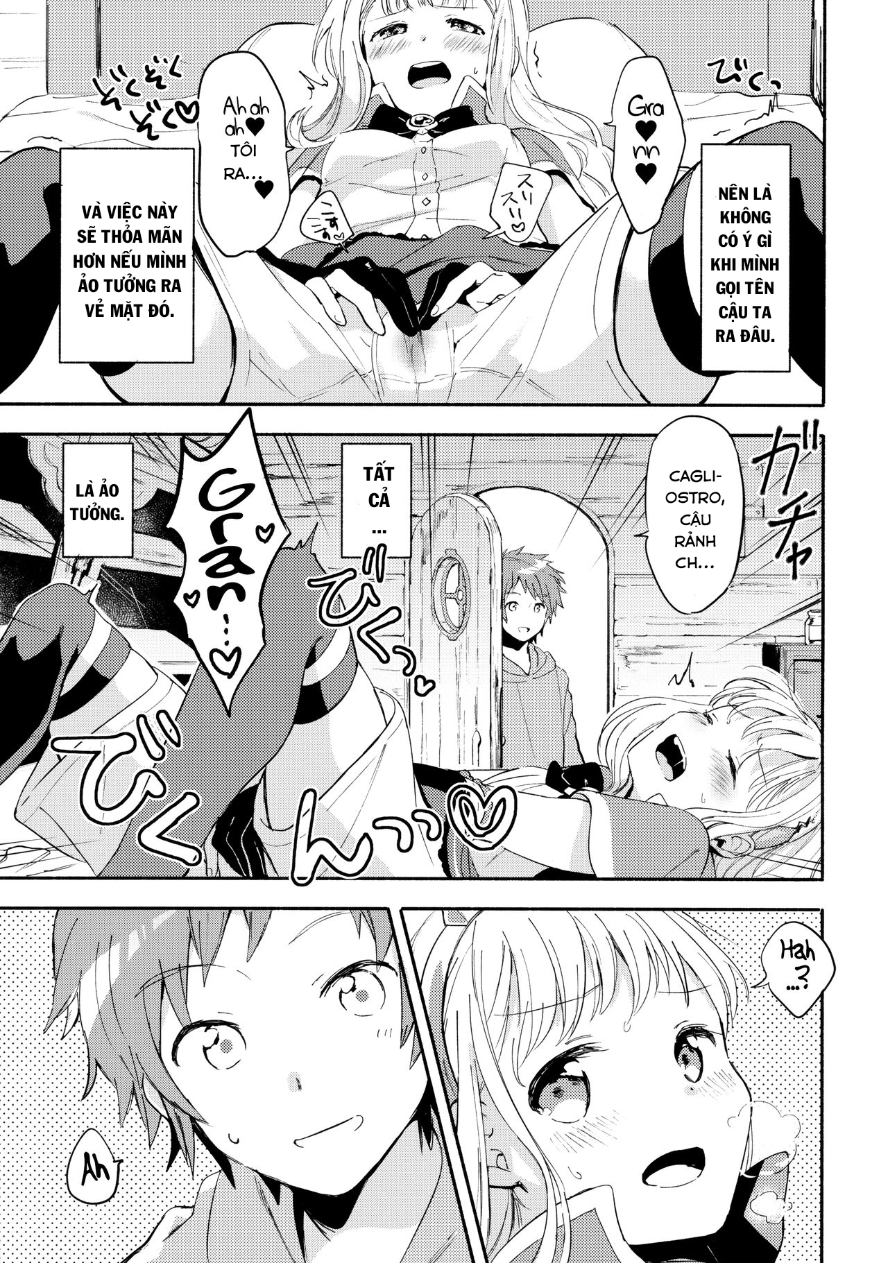 Đọc truyện hentai Cagliostro-chan đang yêu - Oneshot