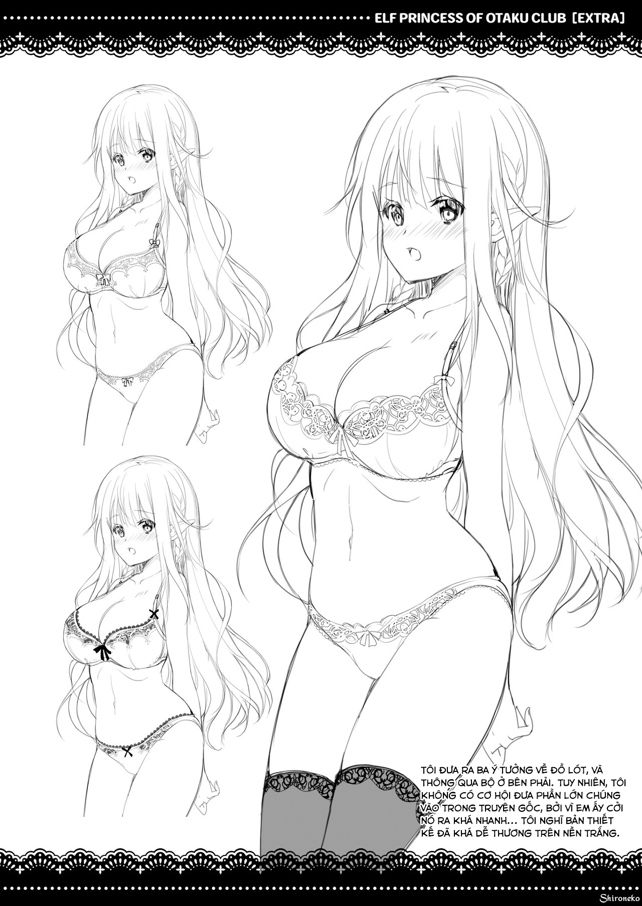 Đọc truyện hentai OtaCir no Elf Hime - Chap 1.5