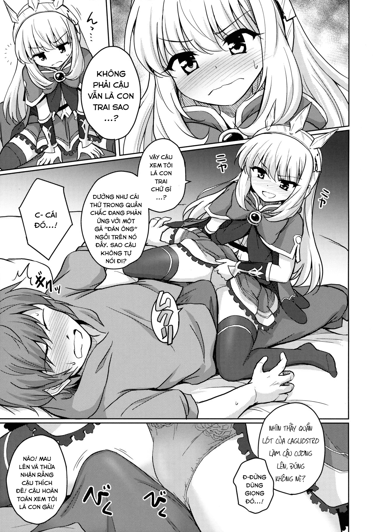 Đọc truyện hentai Tensai Bishoujo Renkinjutsushi no Kattou - Oneshot
