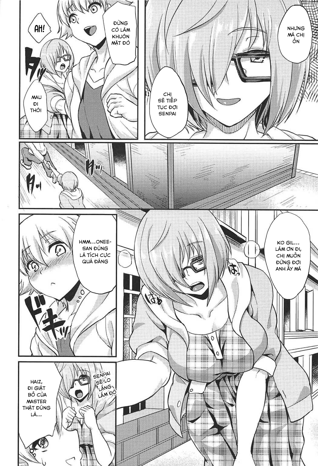 Đọc truyện hentai Senpai Minaide (Fate/Grand Order) - Oneshot