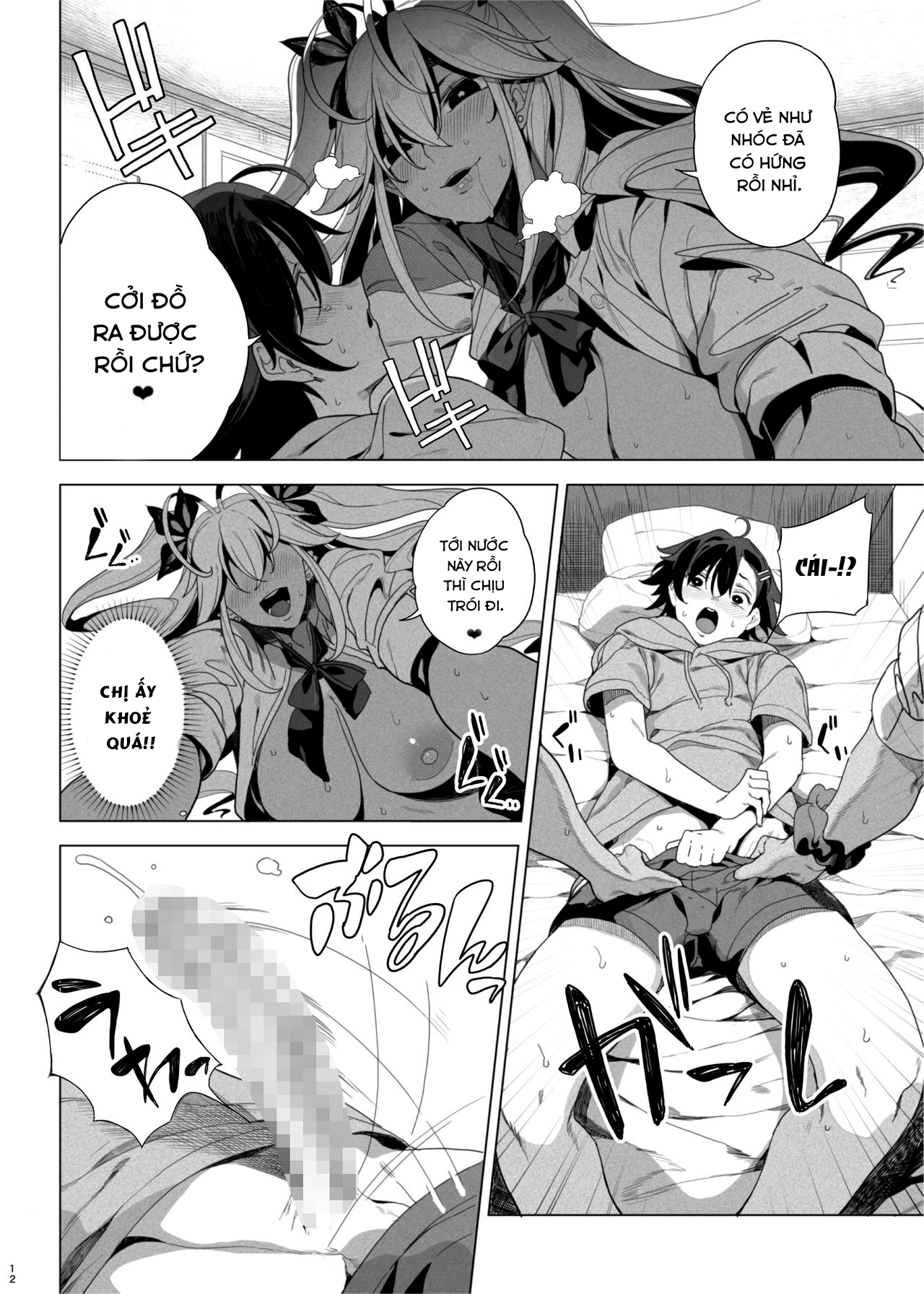 Đọc truyện hentai Seigangu Keikaku Namaiki na Otouto o Fukujuu sasetakute - Part 1