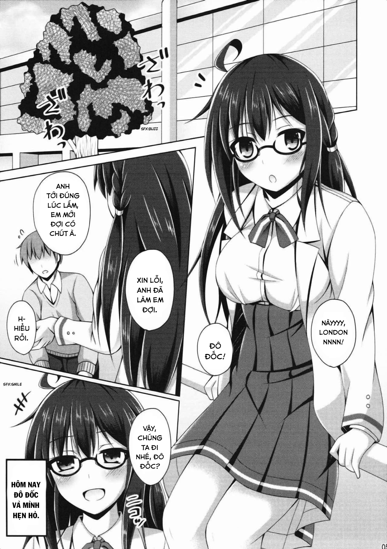 Đọc truyện hentai Một ngày hẹn hò với London-san. - Oneshot