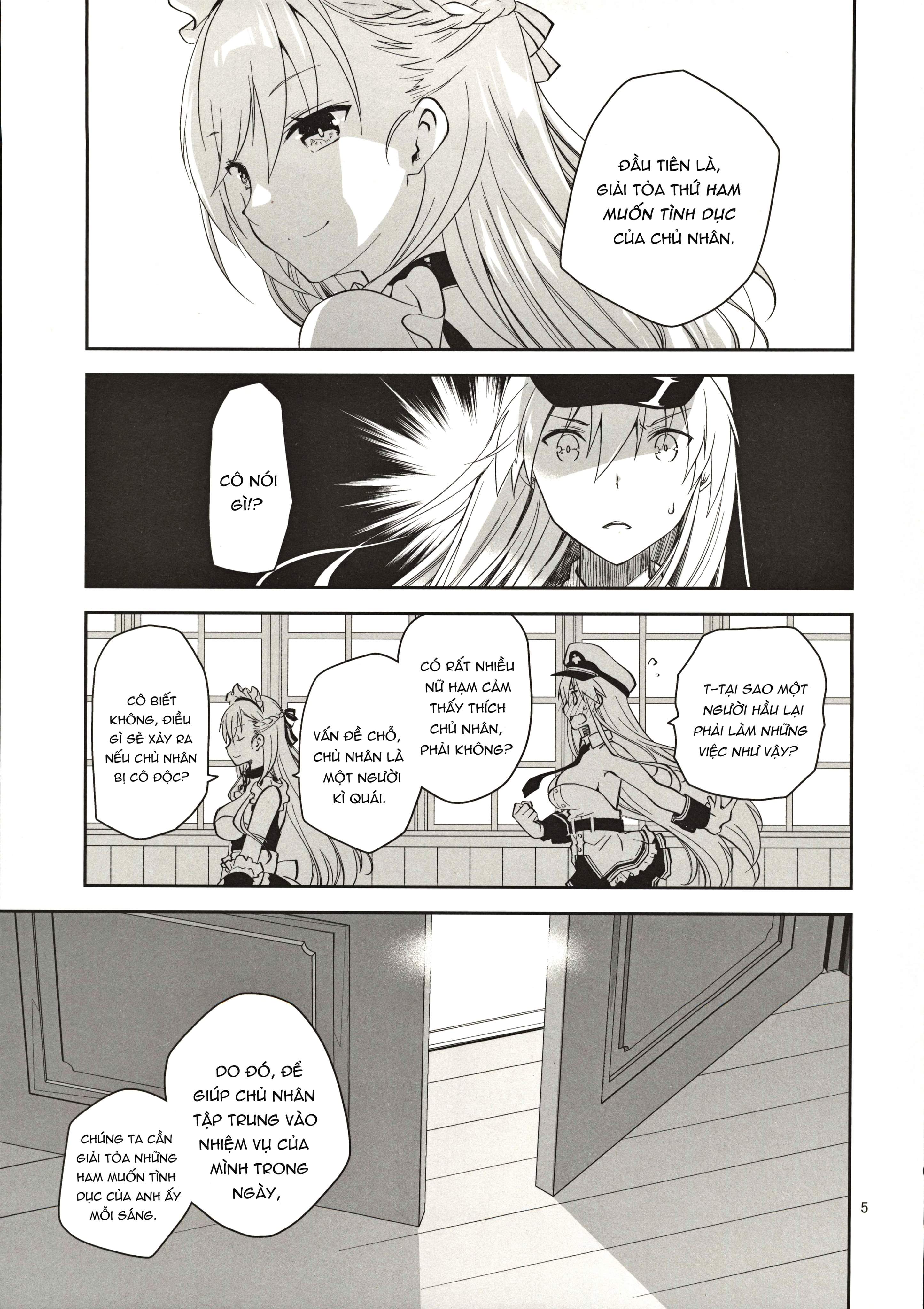 Đọc truyện hentai Nàng Hầu Enterprise ( Azur Lane ) - Oneshot