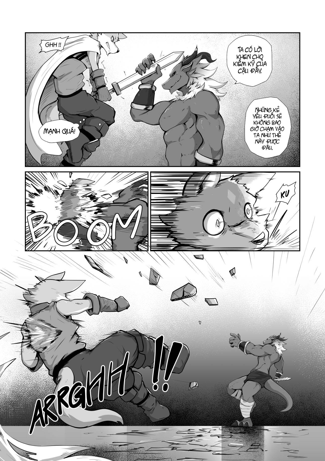 Đọc truyện hentai Hiệp sĩ và ác ma - Oneshot