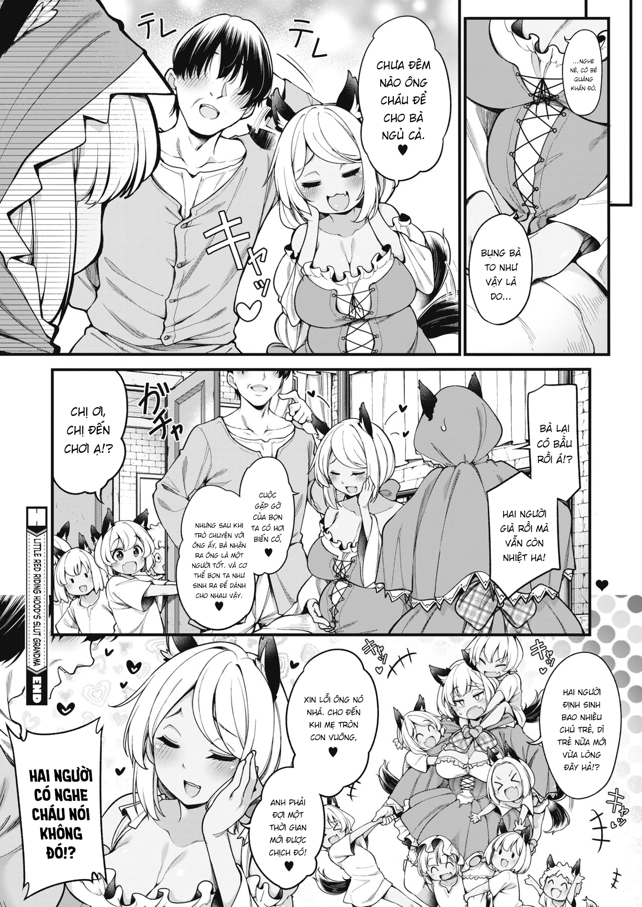 Đọc truyện hentai Akazukin no Yari○n Obaachan - Oneshot