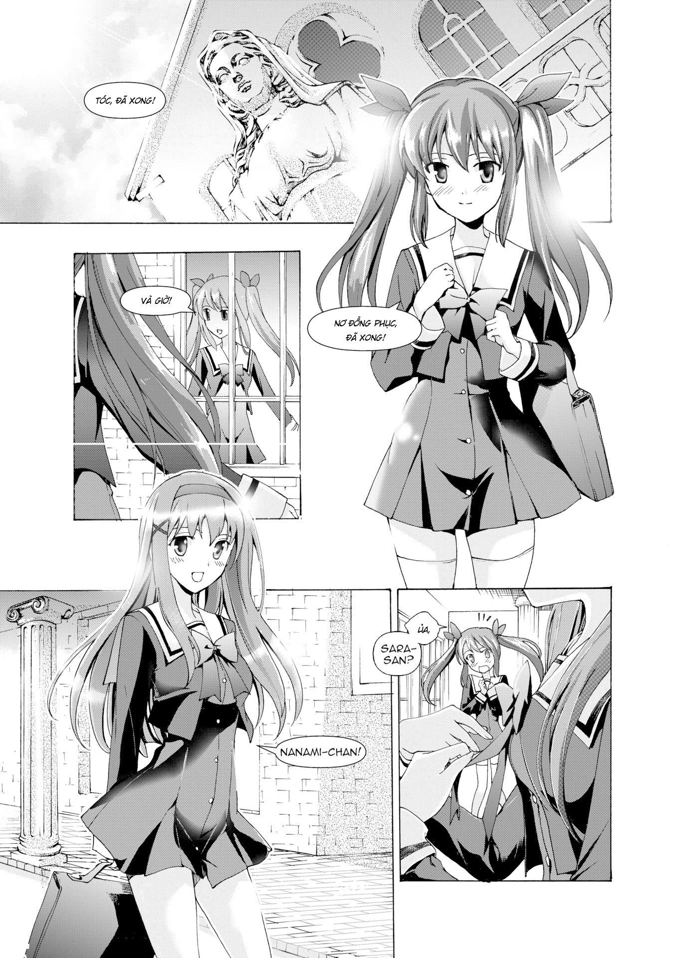 Đọc truyện hentai Tuyển Tập Yuri Một Nắng - Hộp Nhạc Ký Ức - Chap 1: Overture to Flowering