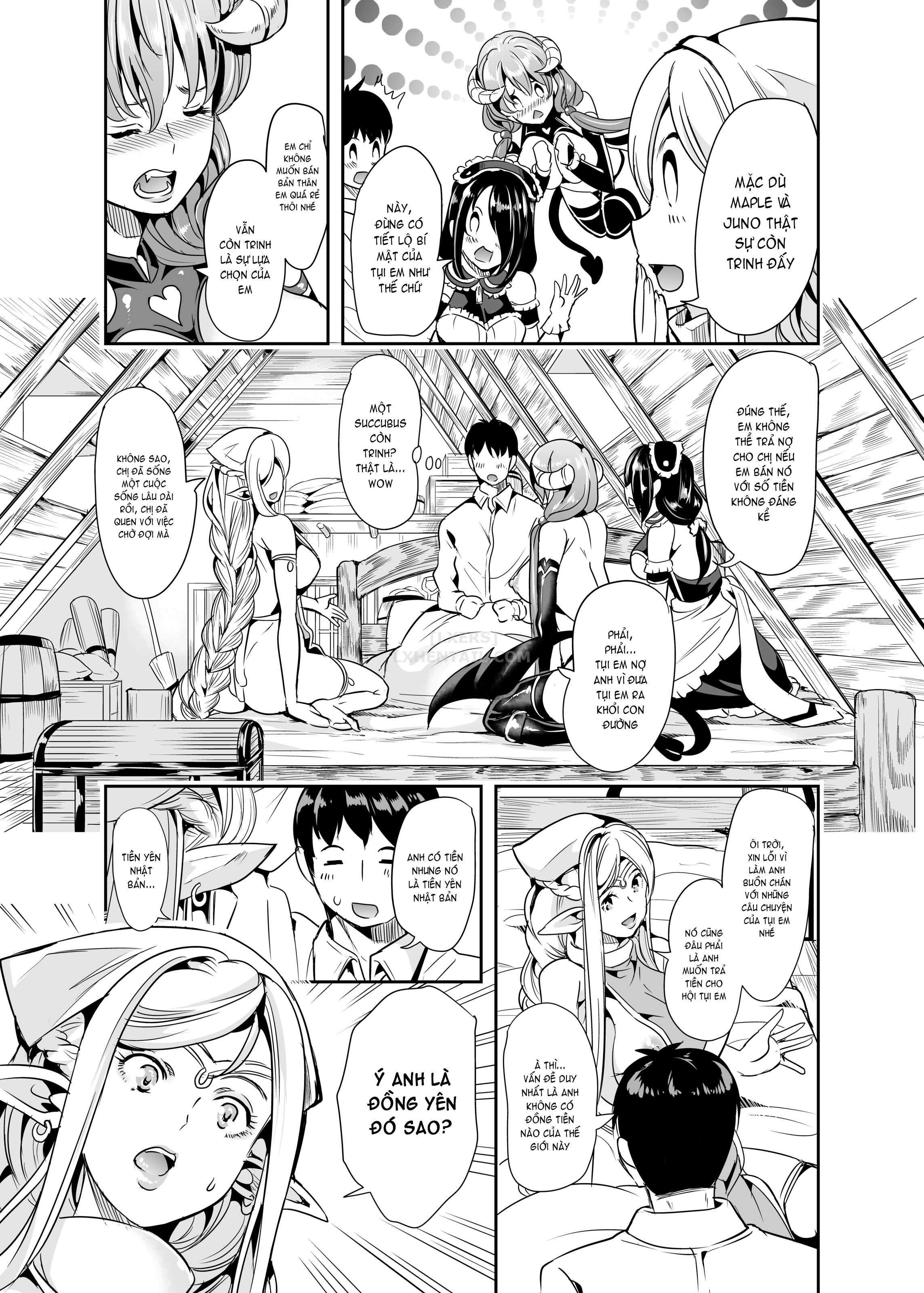 Đọc truyện hentai My Harem in Another World Collection - Chap 1