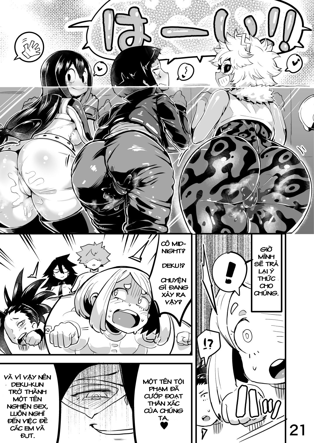 Đọc truyện hentai Boku to Nottori Villain Nakademia - Chương 2