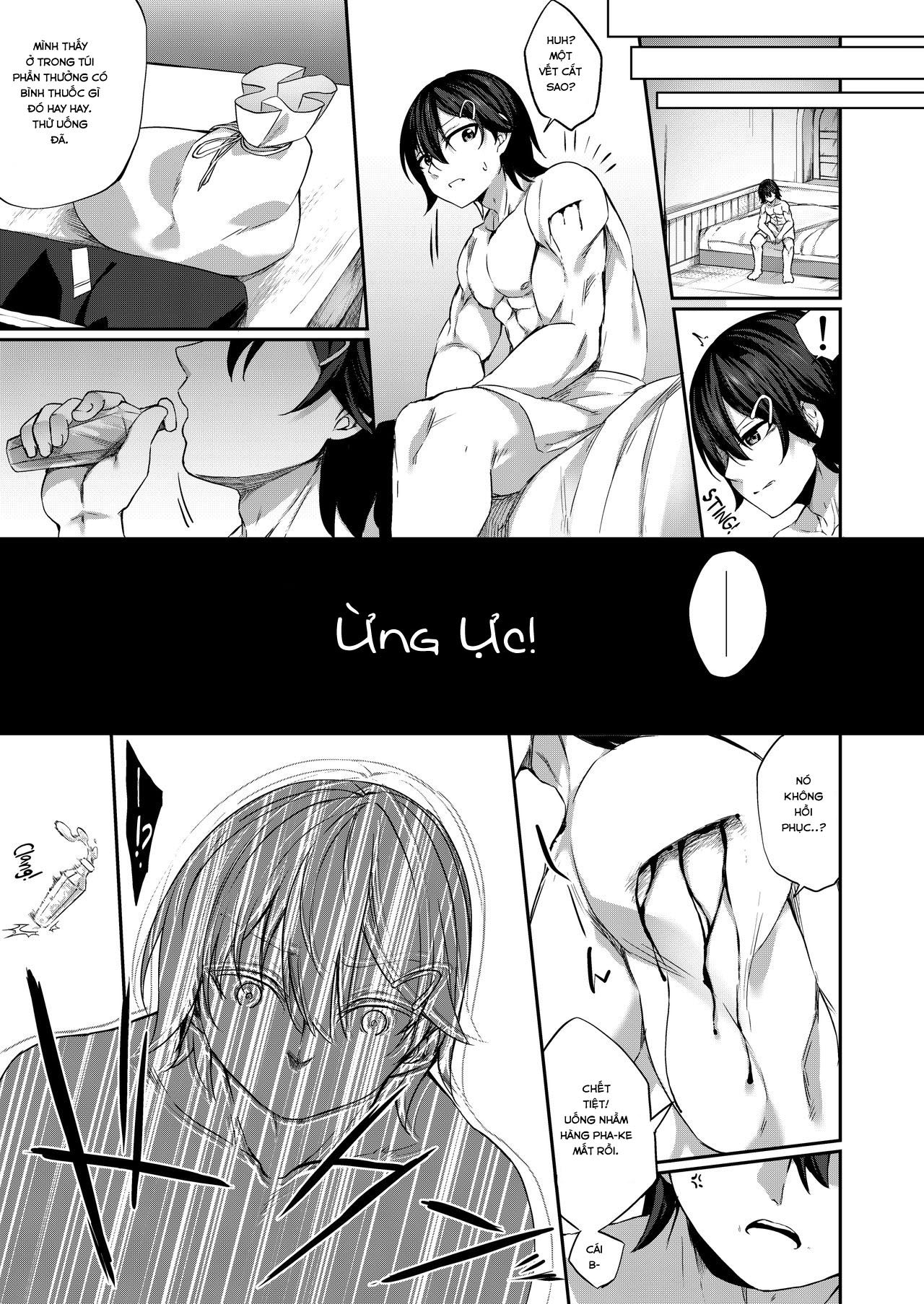 Đọc truyện hentai Ranbou Yuusha ga Bouken-sha Gild no Uketsuke jou ni Natte Shiawase ni Naru Hanashi - Chap 1