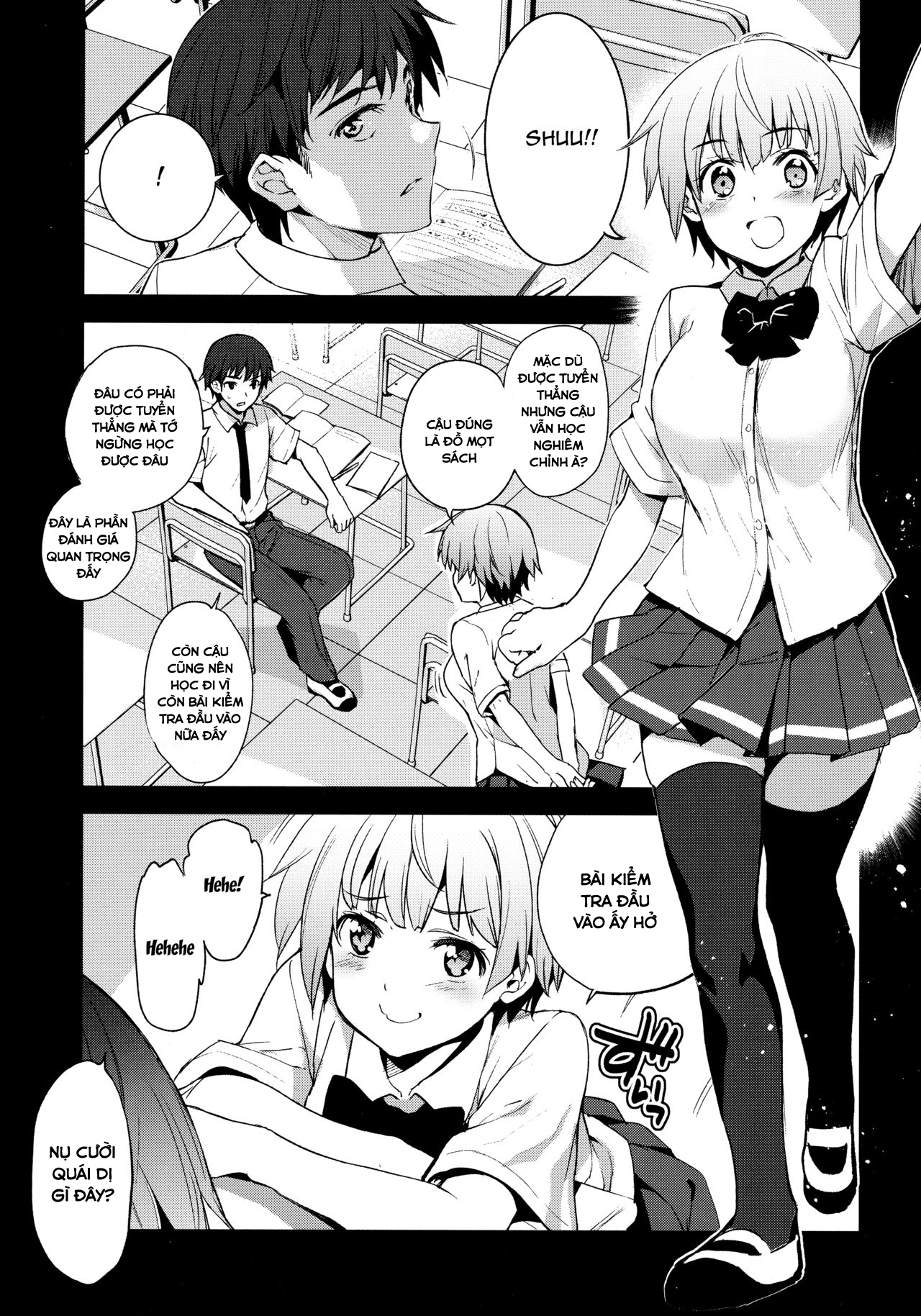 Đọc truyện hentai Tớ là một học sinh thi học bổng, tuy là một đứa ngốc, nhưng tớ muốn đến trường với cậu ấy, vì vậy tớ đã cố gắng hết sức trong chuyên môn của mình. - Oneshot