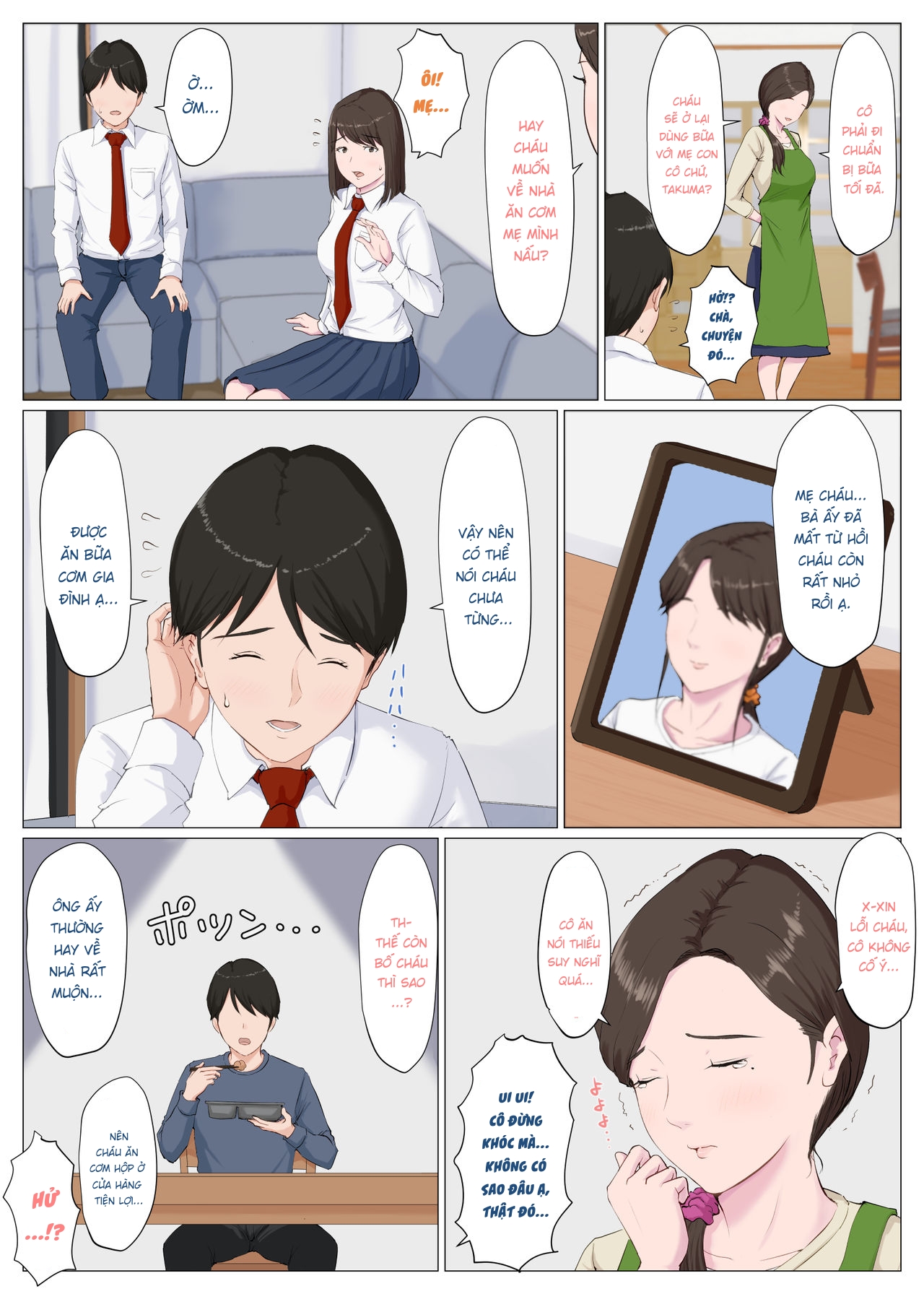 Đọc truyện hentai Người phụ nữ giống mẹ tôi - Chap 1.1