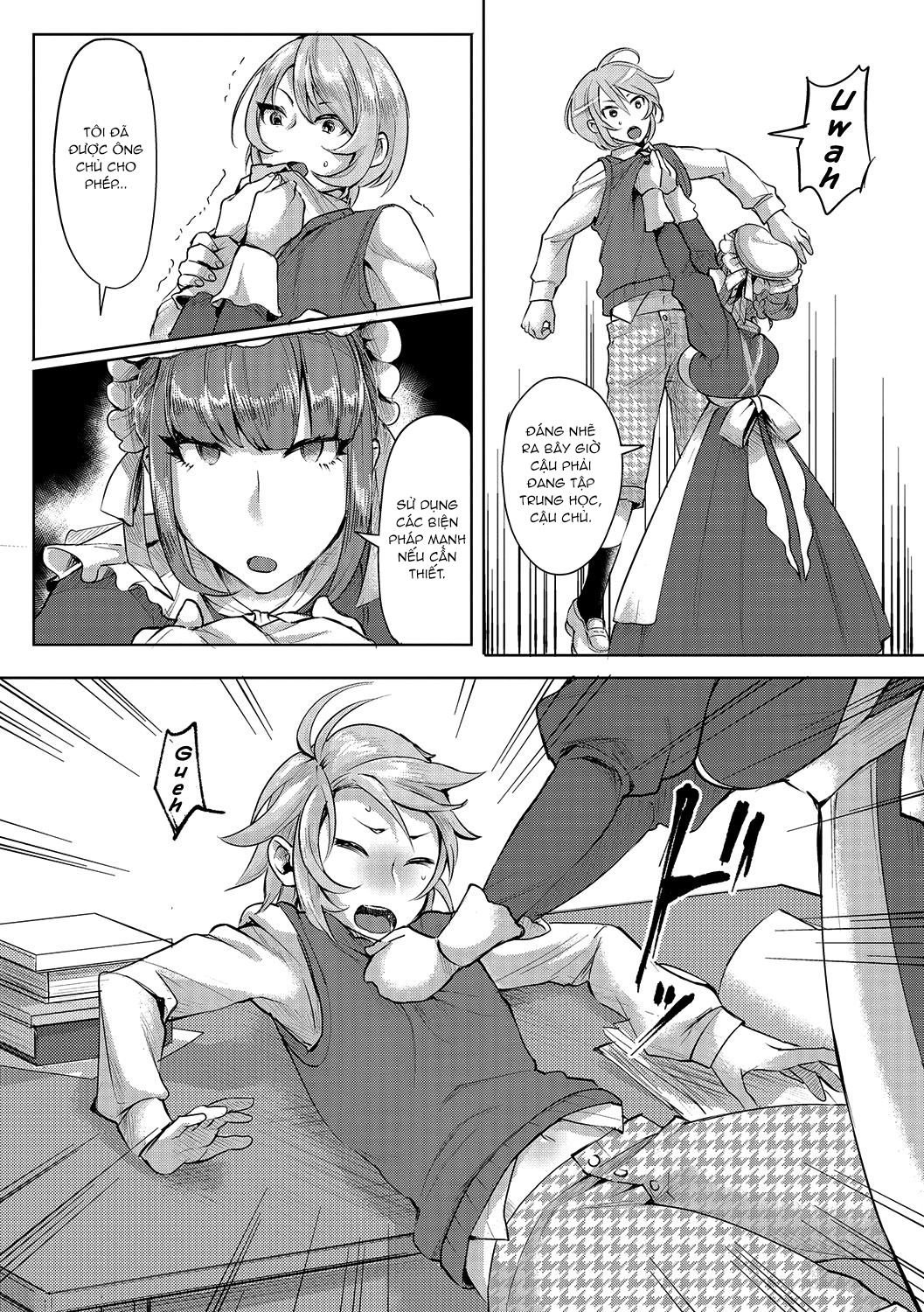 Đọc truyện hentai The Young Master’s Partner Maid - Oneshot