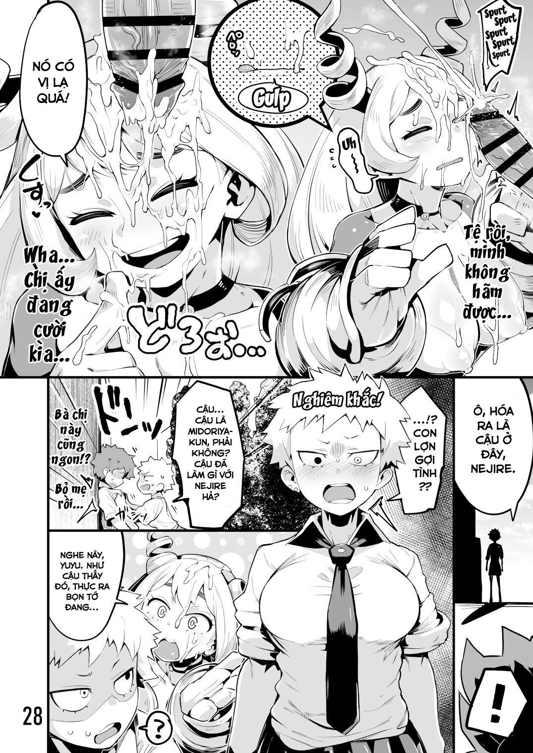 Đọc truyện hentai Boku to Nottori Villain Nakademia - Chương 3