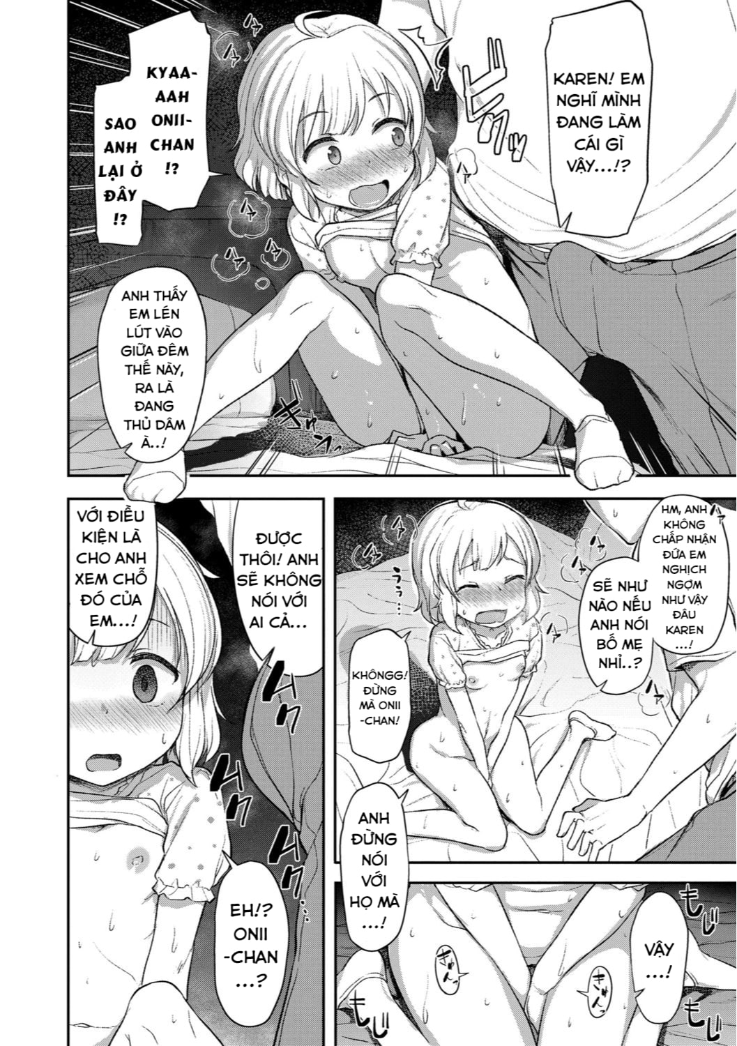 Đọc truyện hentai Em gái tôi là cỗ máy dập - Oneshot