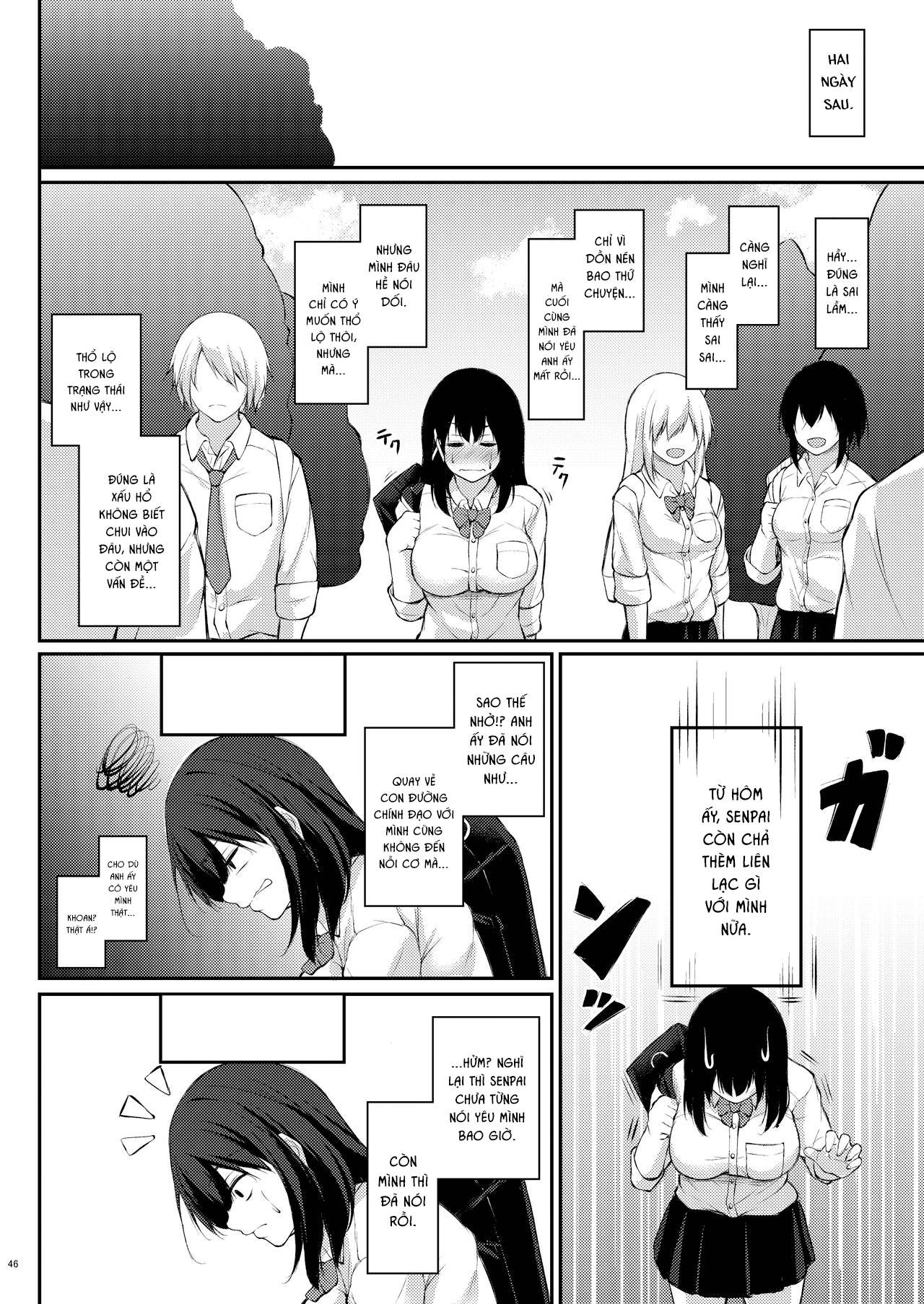 Đọc truyện hentai Kouhai Fuukiiin ni Yoru Furyou Senpai no Otoshikata - Oneshot
