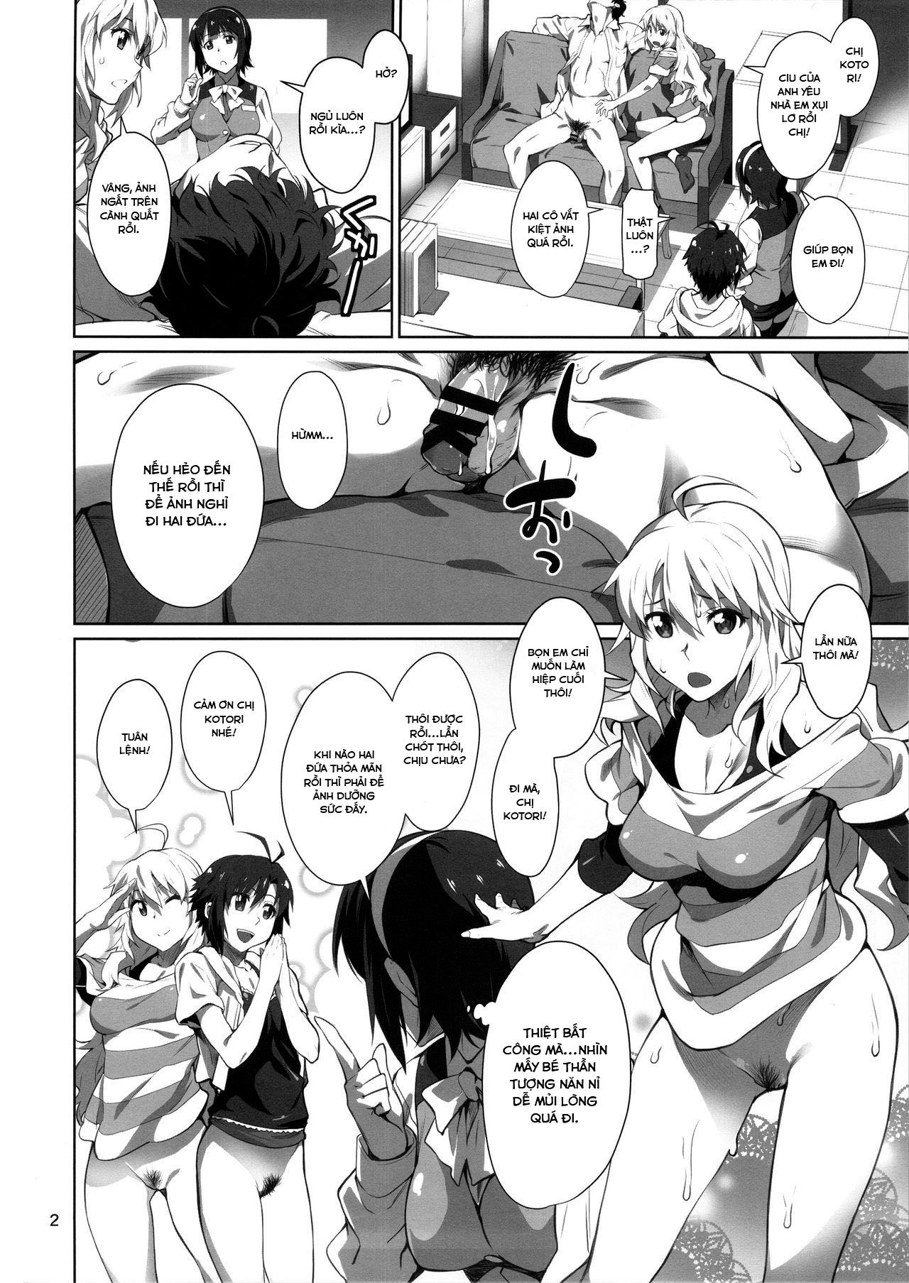 Đọc truyện hentai Công ty 765 và dịch vụ hỗ trợ ngoài giờ bí mật - Oneshot