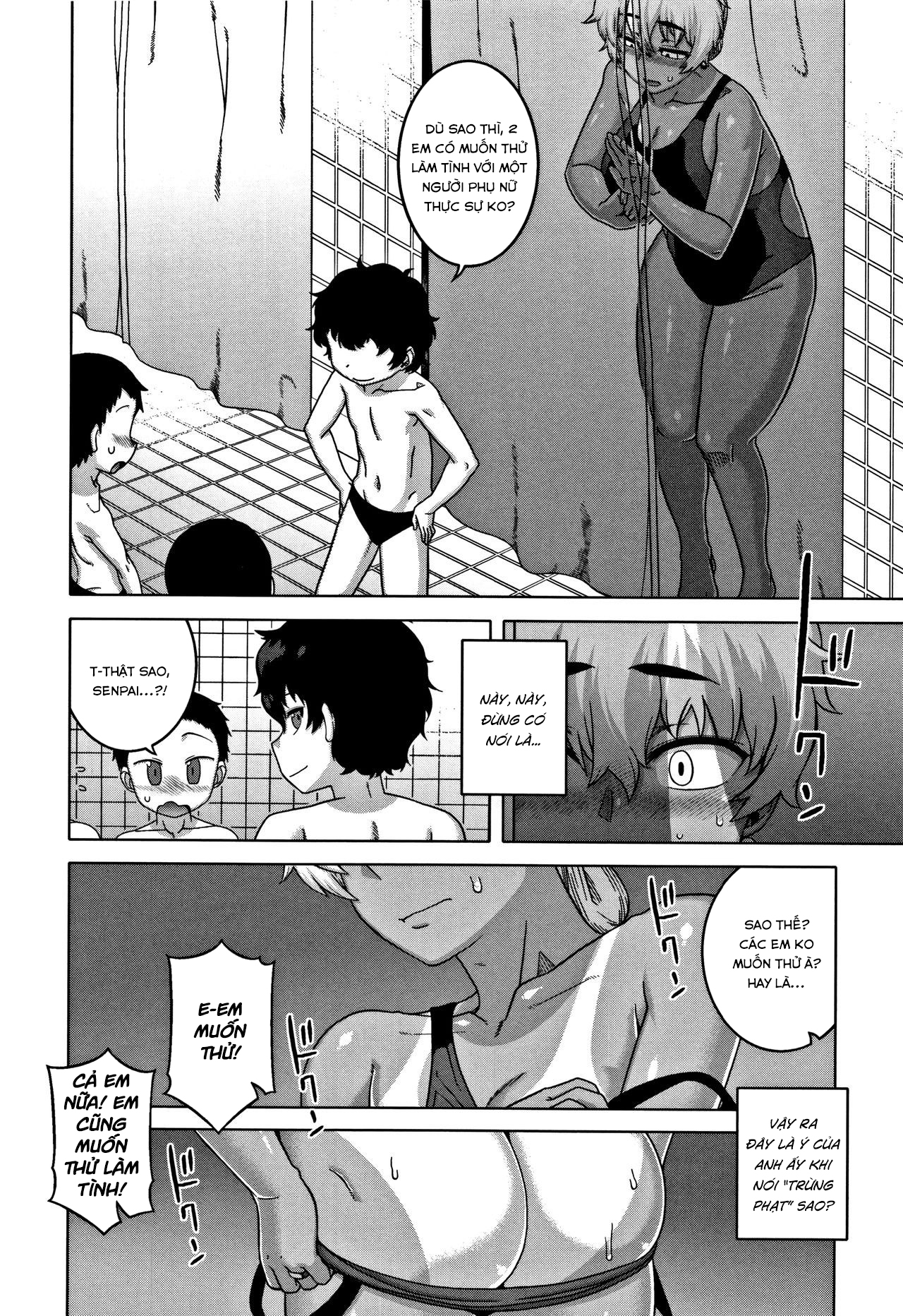 Đọc truyện hentai Chịch mẹ thằng bạn thân - Chap 4: Lớp học bơi