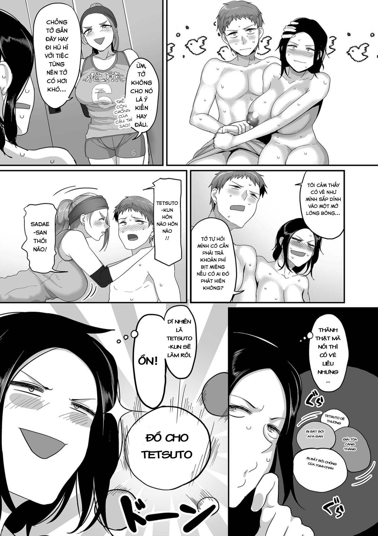 Đọc truyện hentai ĐỘI BÓNG CHUYỀN DÂM DỤC - Chap 2