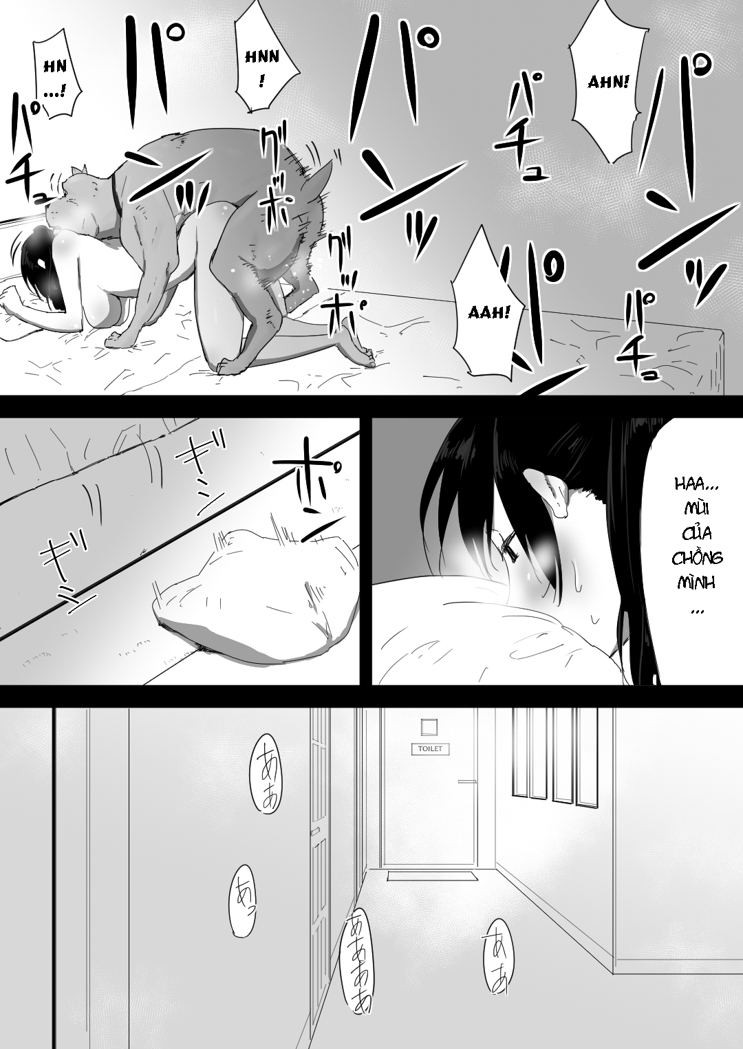 Đọc truyện hentai Wagaya ni Inu ga Yattekita - Oneshot