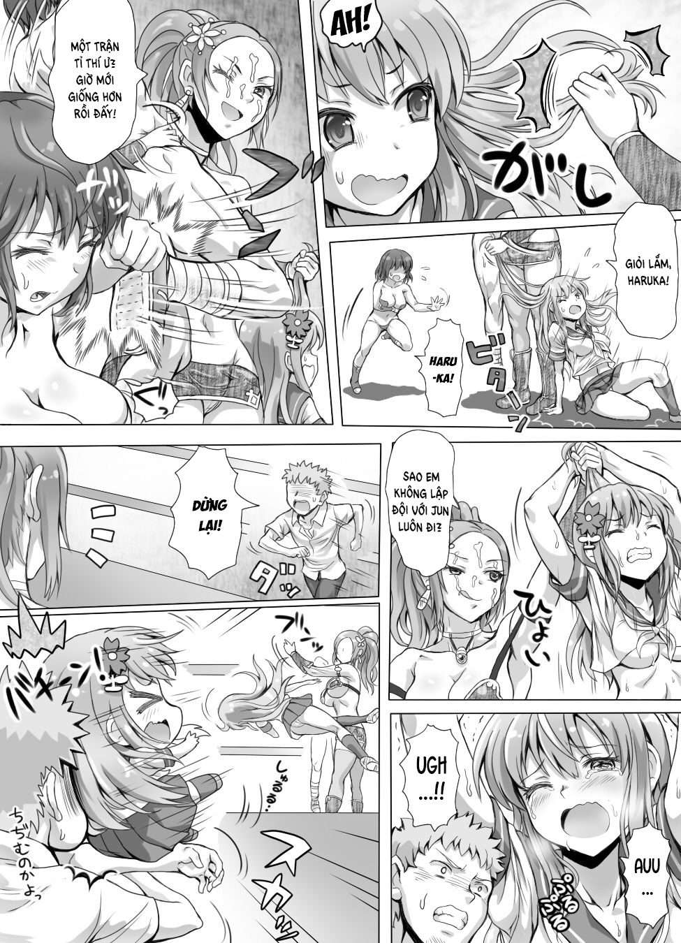Đọc truyện hentai Naburi Tokidoki Shasei ~Kouhai no Joshi ni Makete Shasei Saserareta Ore~ - Chap 3