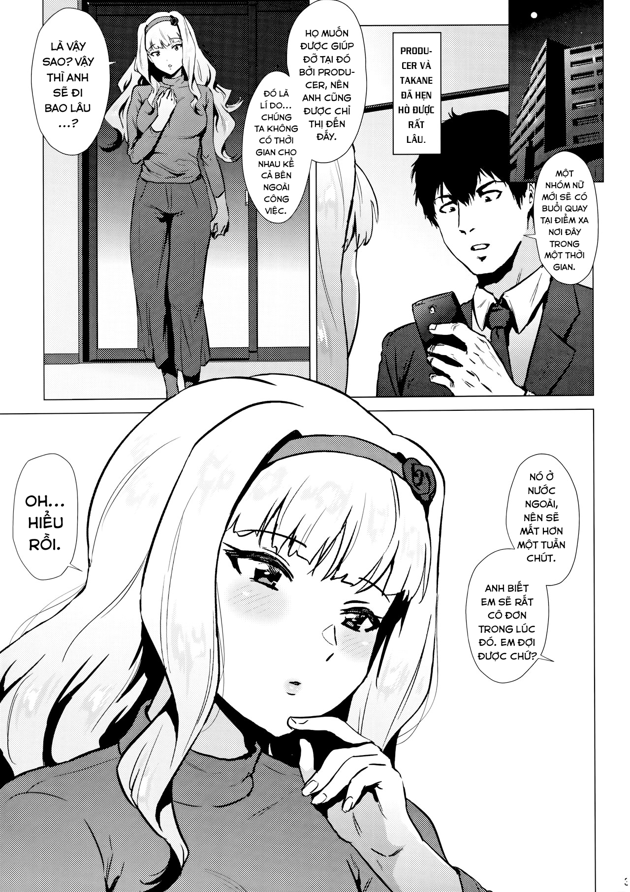 Đọc truyện hentai Takane wa Yokkyuu Fuman (THE IDOLM@STER) - Oneshot