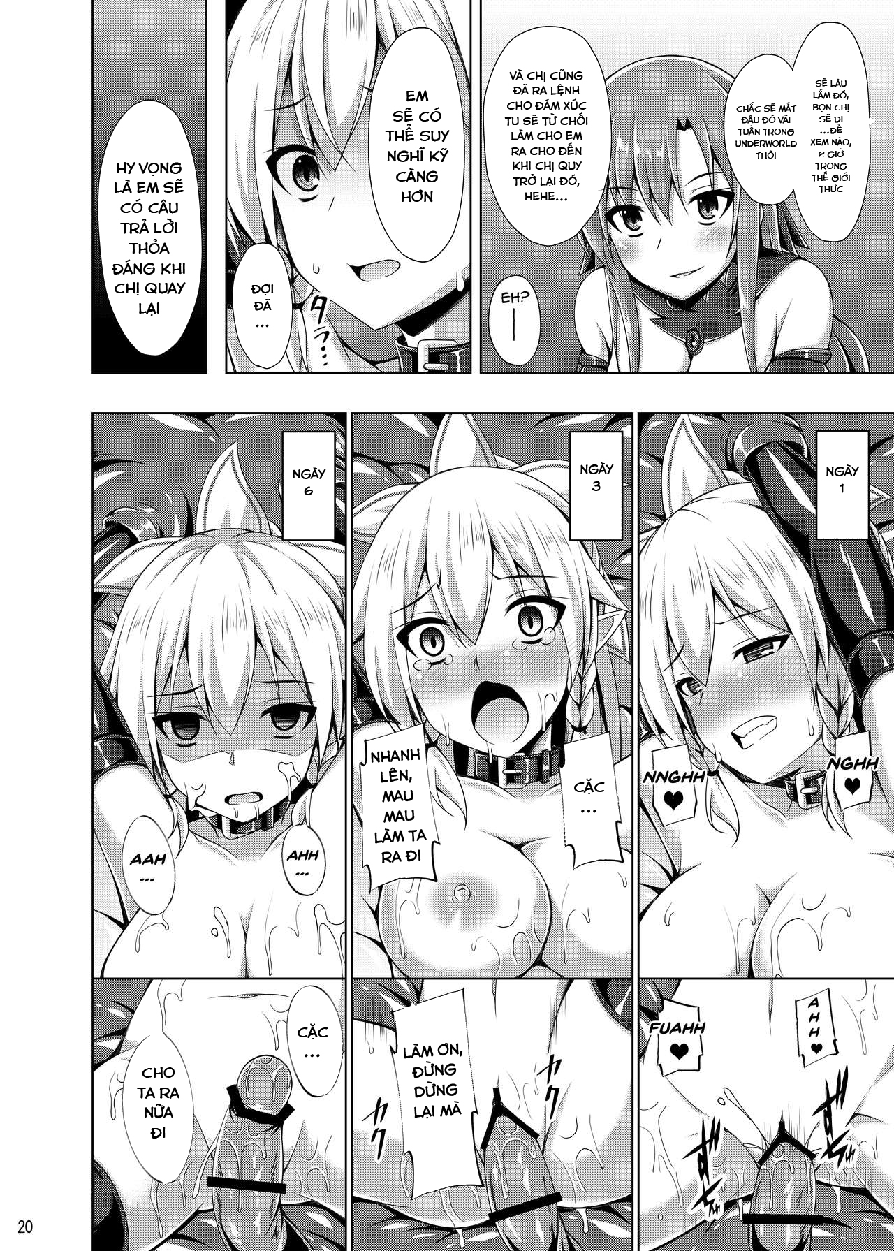 Đọc truyện hentai Kanojo wa Mou ...Onii-chan... to wa Yonde Kurenai... (Sword Art Online) - Oneshot