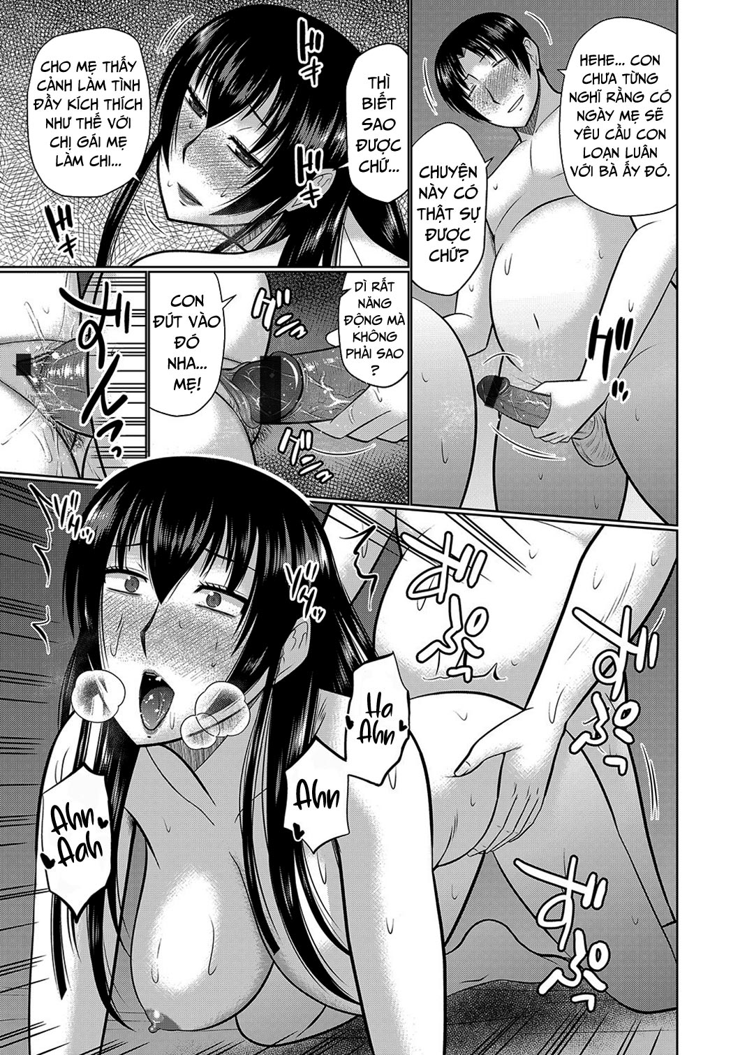 Đọc truyện hentai Oba to Haha ga Ochiru Made - Chap 4 - END