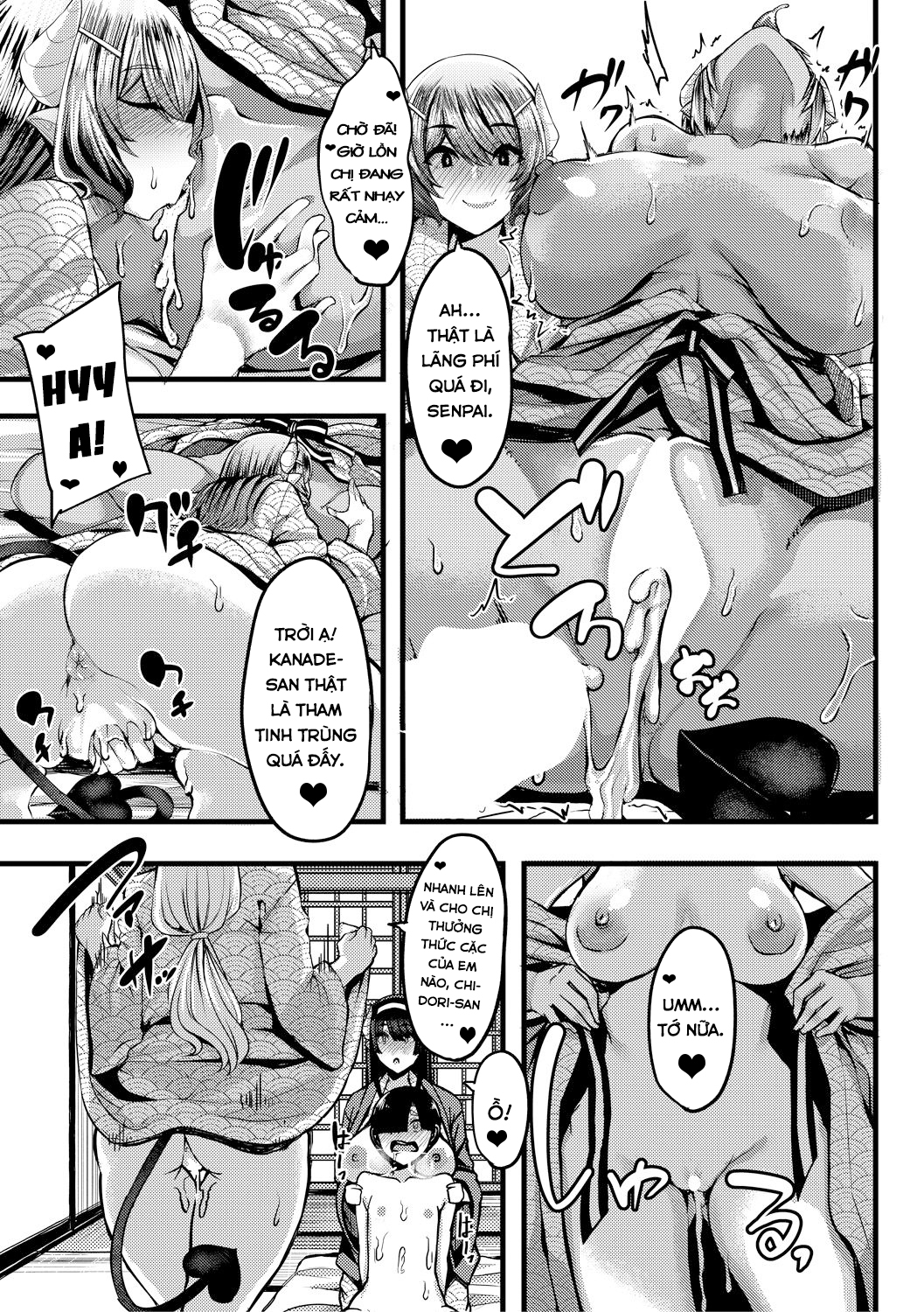 Đọc truyện hentai Succubus Sakusei-bu - Chap 3