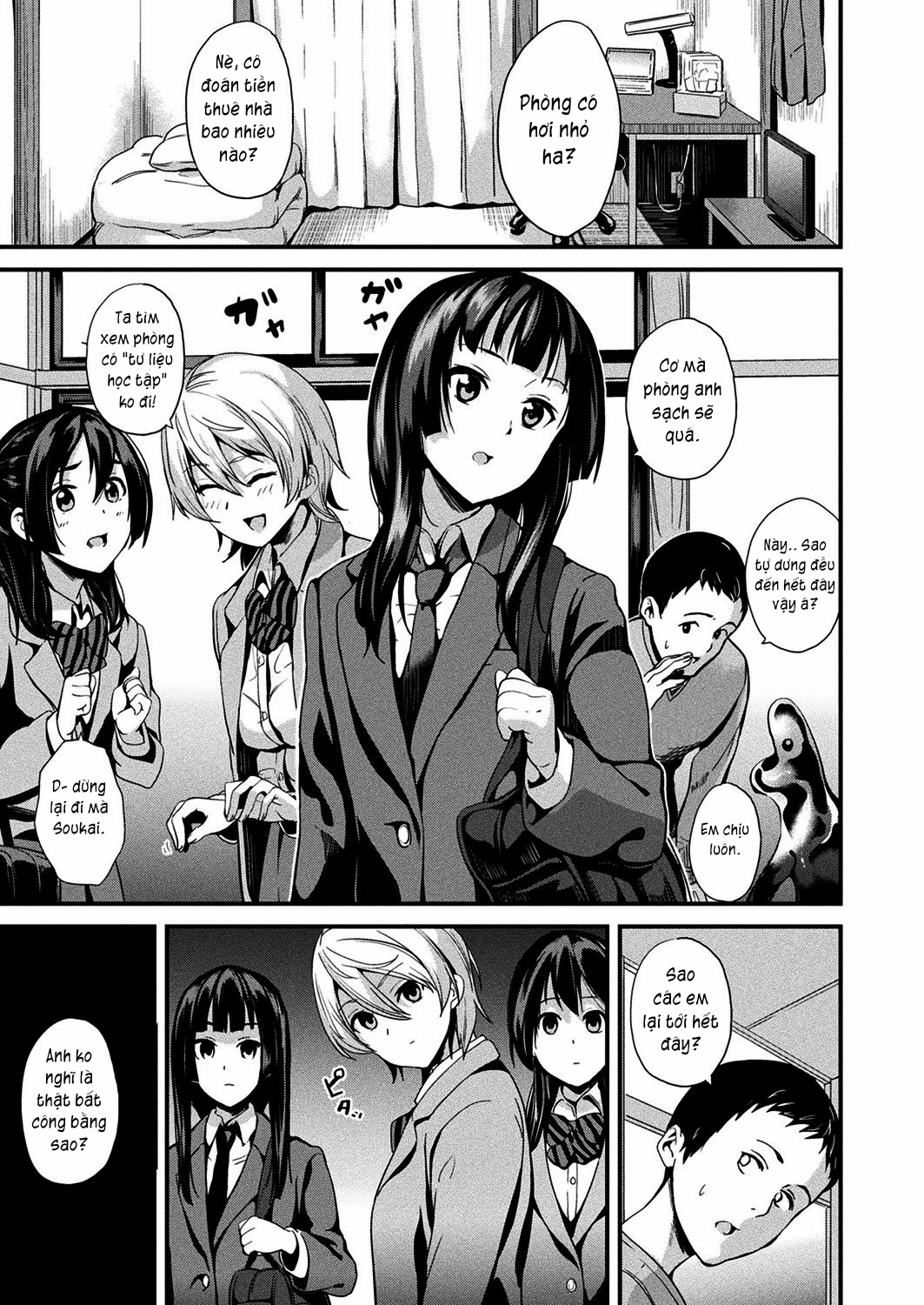 Đọc truyện hentai Sống cùng bé Slime. - Chap 8: Anh xin các em.
