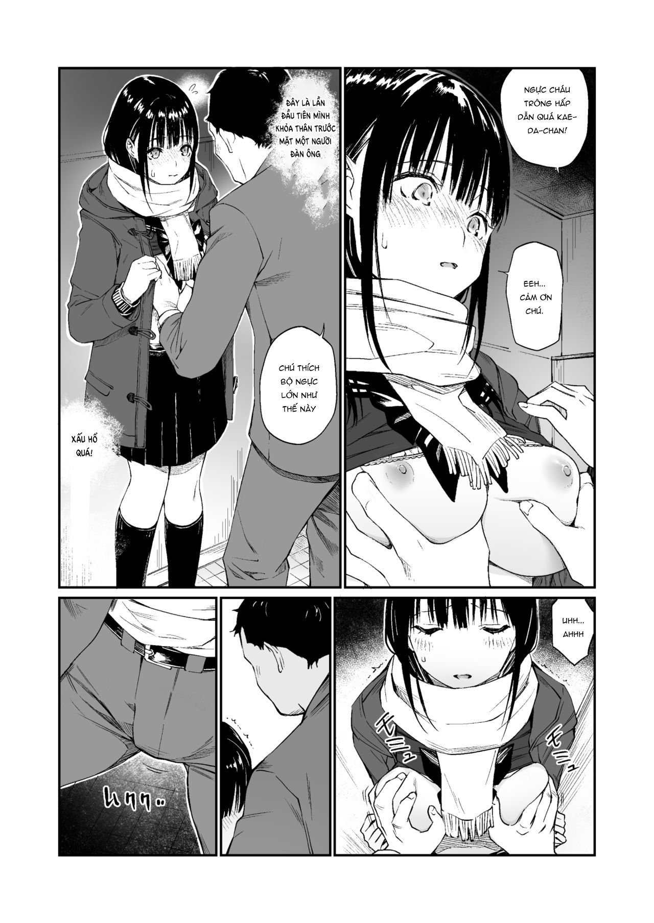 Đọc truyện hentai Lỗ lồn của mình được lấp đầy bởi một chú già - Oneshot