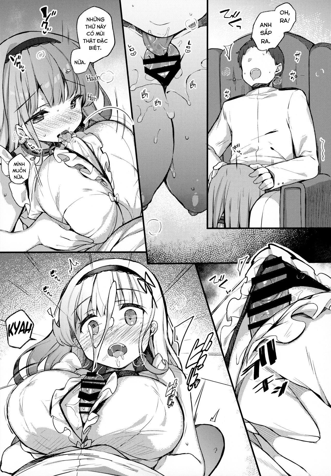 Đọc truyện hentai Dido-chan wa Yaku ni Tachitai!! - Oneshot