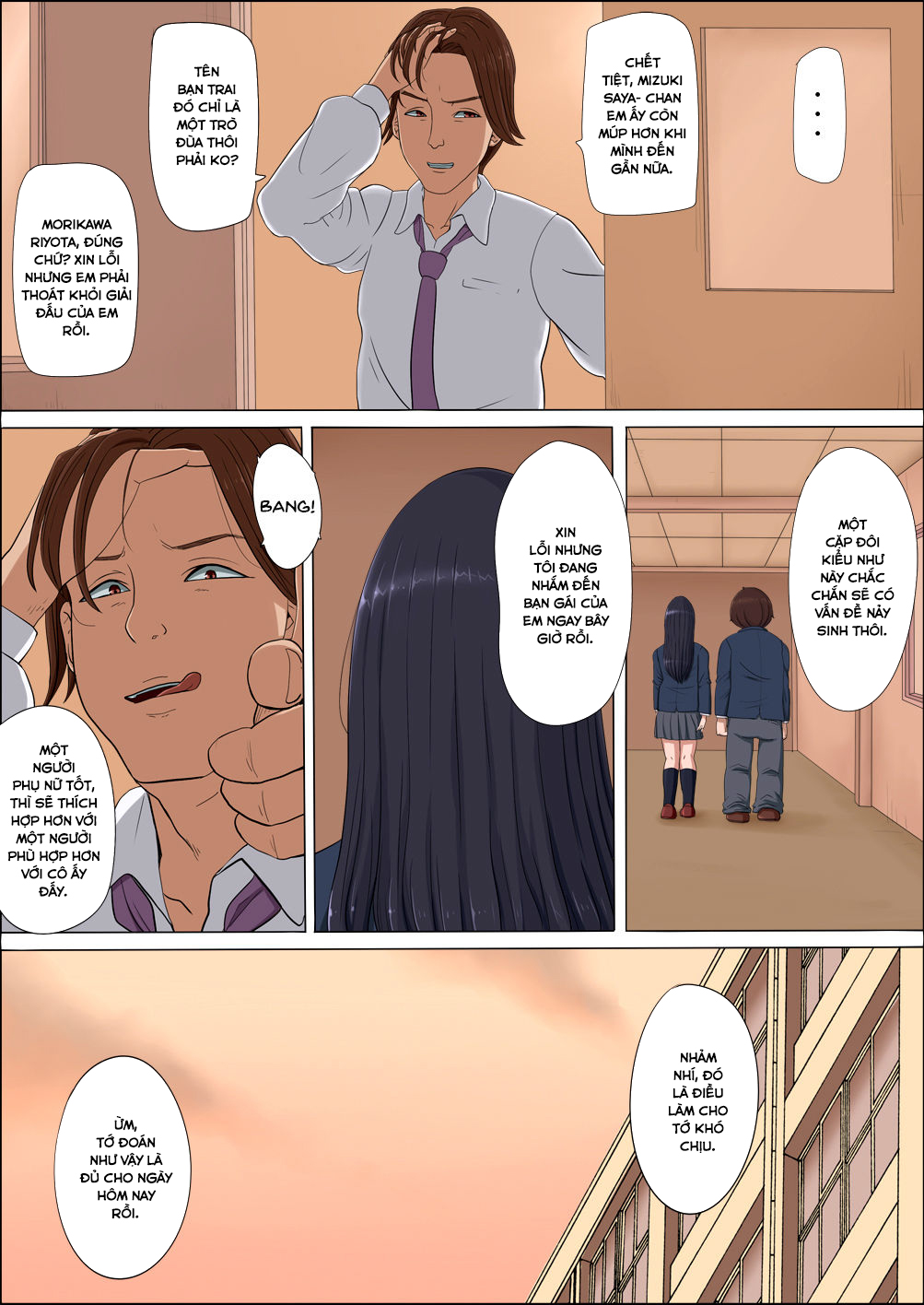 Đọc truyện hentai NETORI nhỏ bạn gái của thằng học sinh béo ú - Chap 1: Con mồi ngon