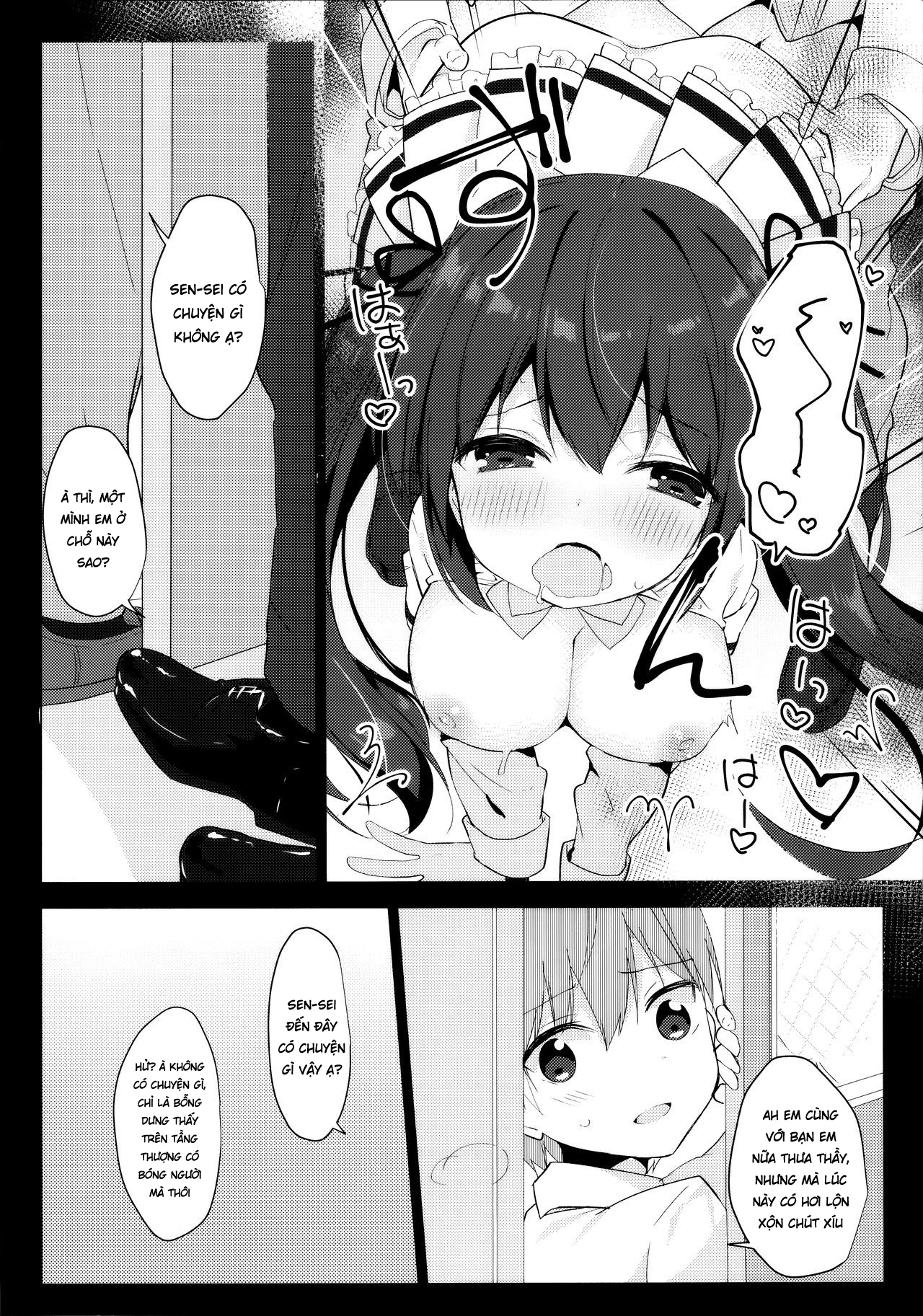 Đọc truyện hentai Hazukashii node Anata no Zecchou Misete Kudasai! - Oneshot