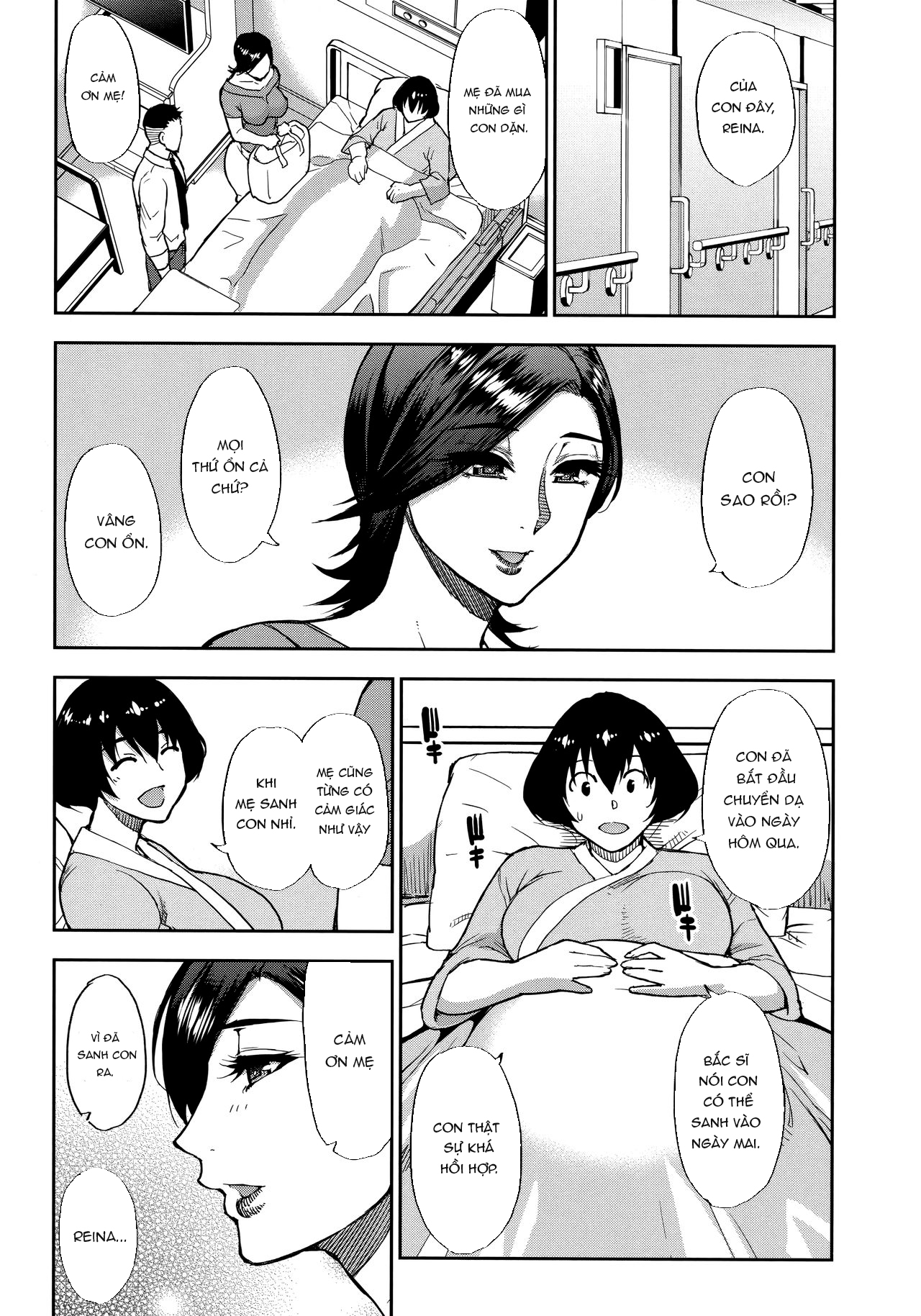 Đọc truyện hentai Làm bất cứ điều gì con thích với mẹ khi ở nhà của mẹ - Chap 3