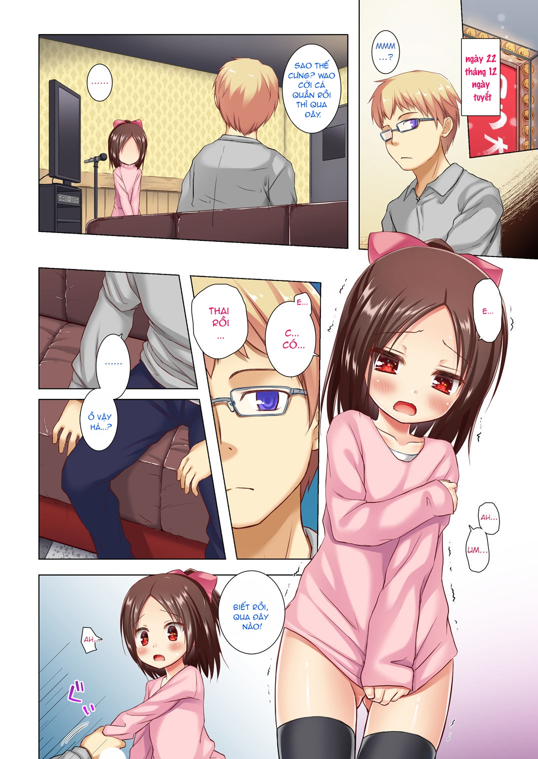 Đọc truyện hentai Nhật ký của Sakura - Chap 2: Em có thai rồi...