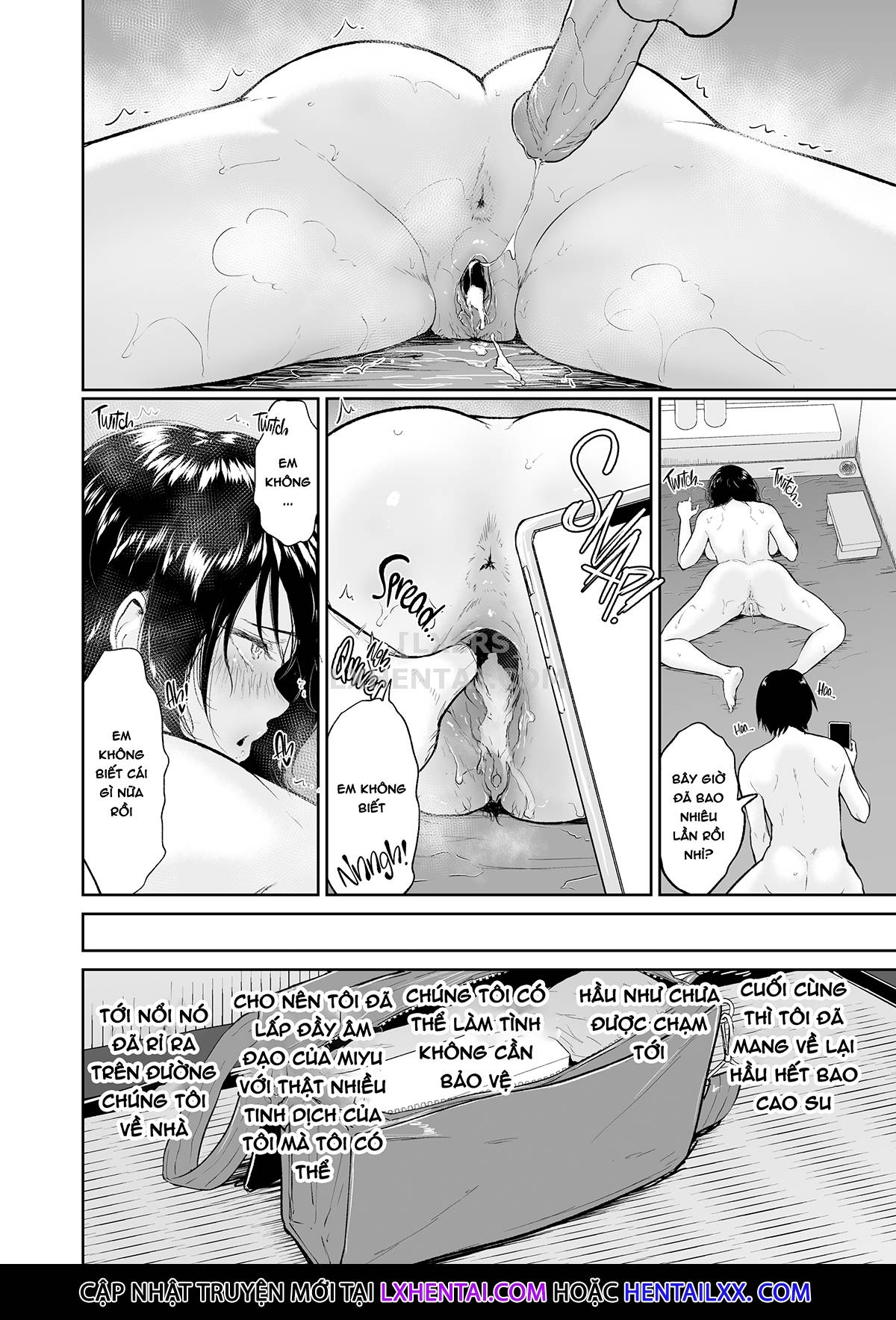 Đọc truyện hentai Newly Addicted - My Plain Jane Girlfriend and I Spent Our Entire Hot Springs Trip Fucking - Oneshot