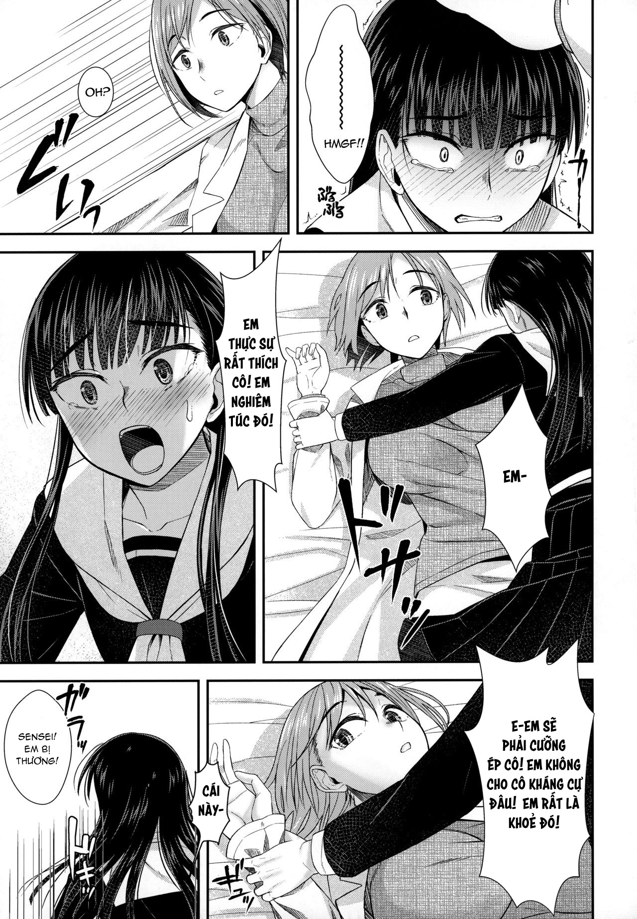 Đọc truyện hentai Hokenshitsu nite Seitsuu Girl - Oneshot
