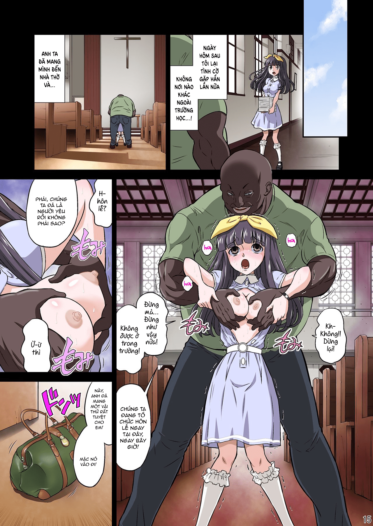 Đọc truyện hentai Kokujin VS Shougakusei Vol. 3 ~Shinsou no Reijou - Kyonyuu JS Asahina Kokoa Hen~ - Chap 1