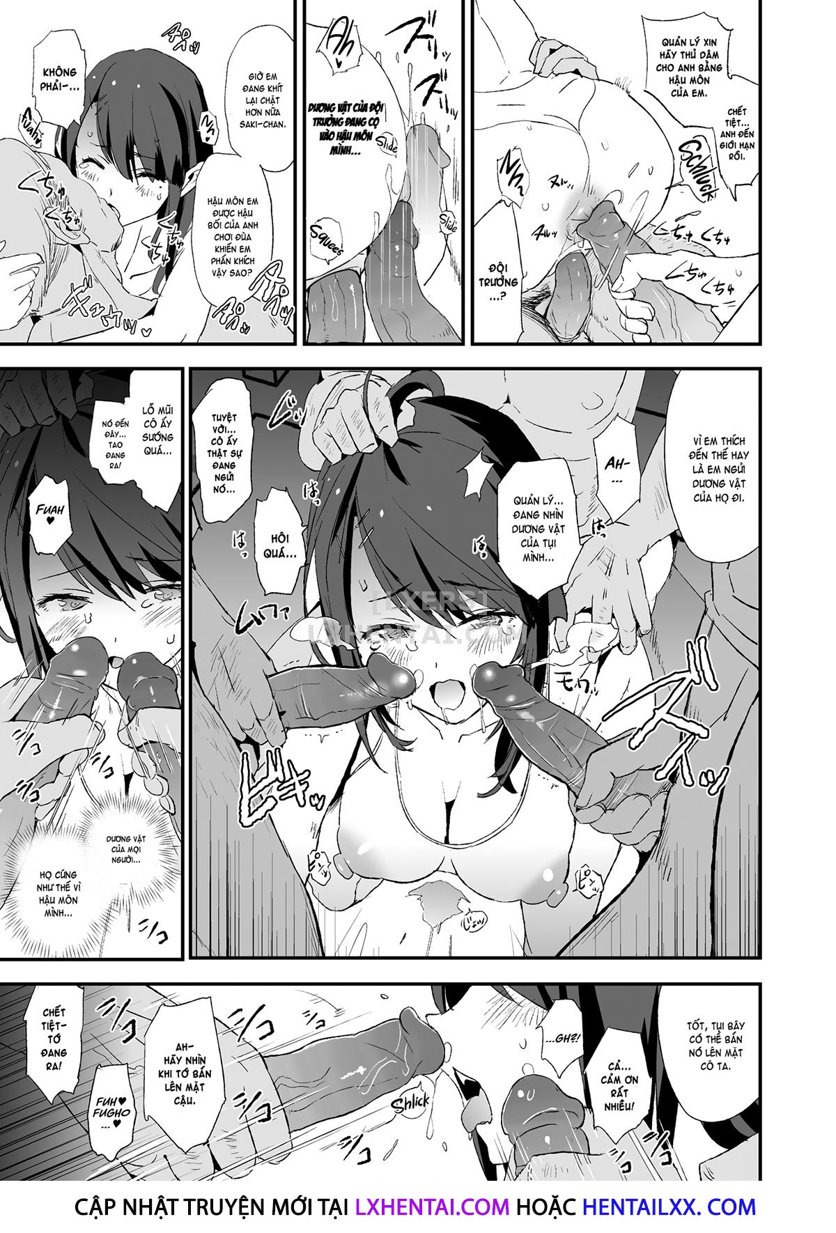 Đọc truyện hentai Cocksleeve Camp - Chap 1 - It Seems Your Girlfriend Is Going To The Cock Sleeve Camp