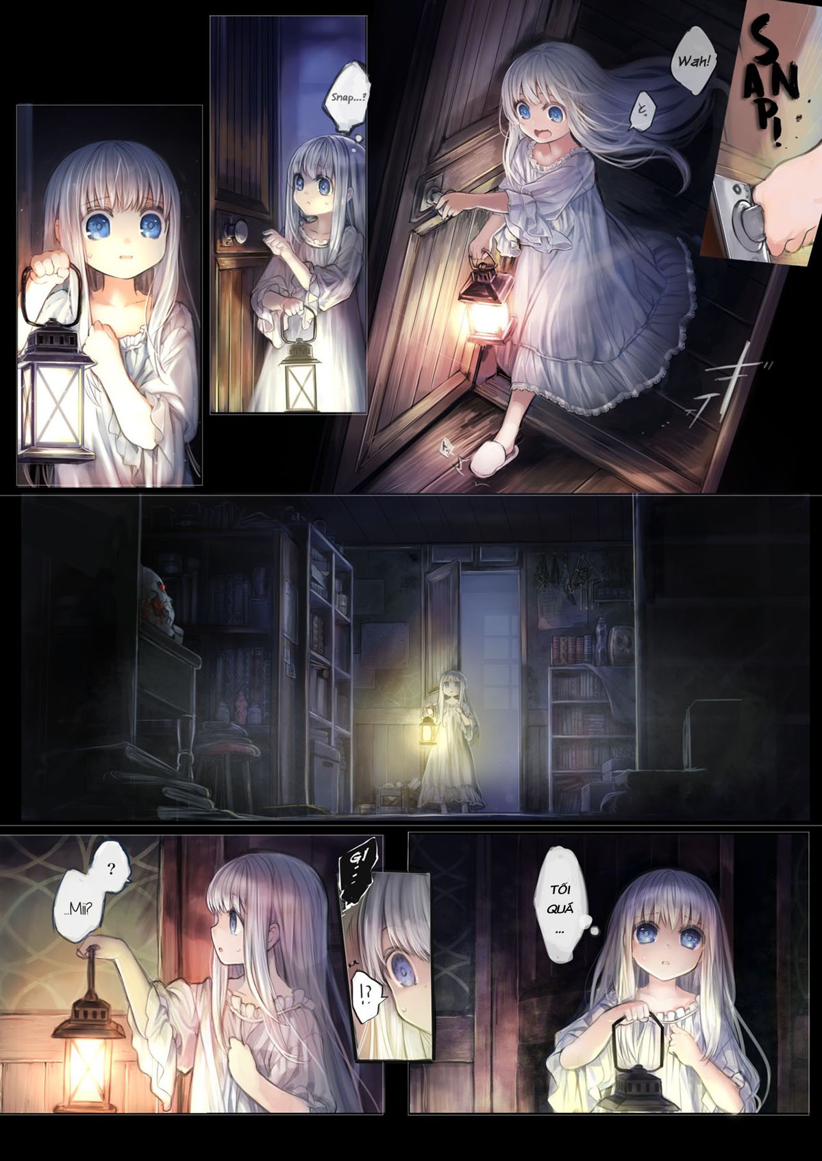 Đọc truyện hentai Tình yêu của cô chủ nhỏ và chú bạch tuộc - Chap 1