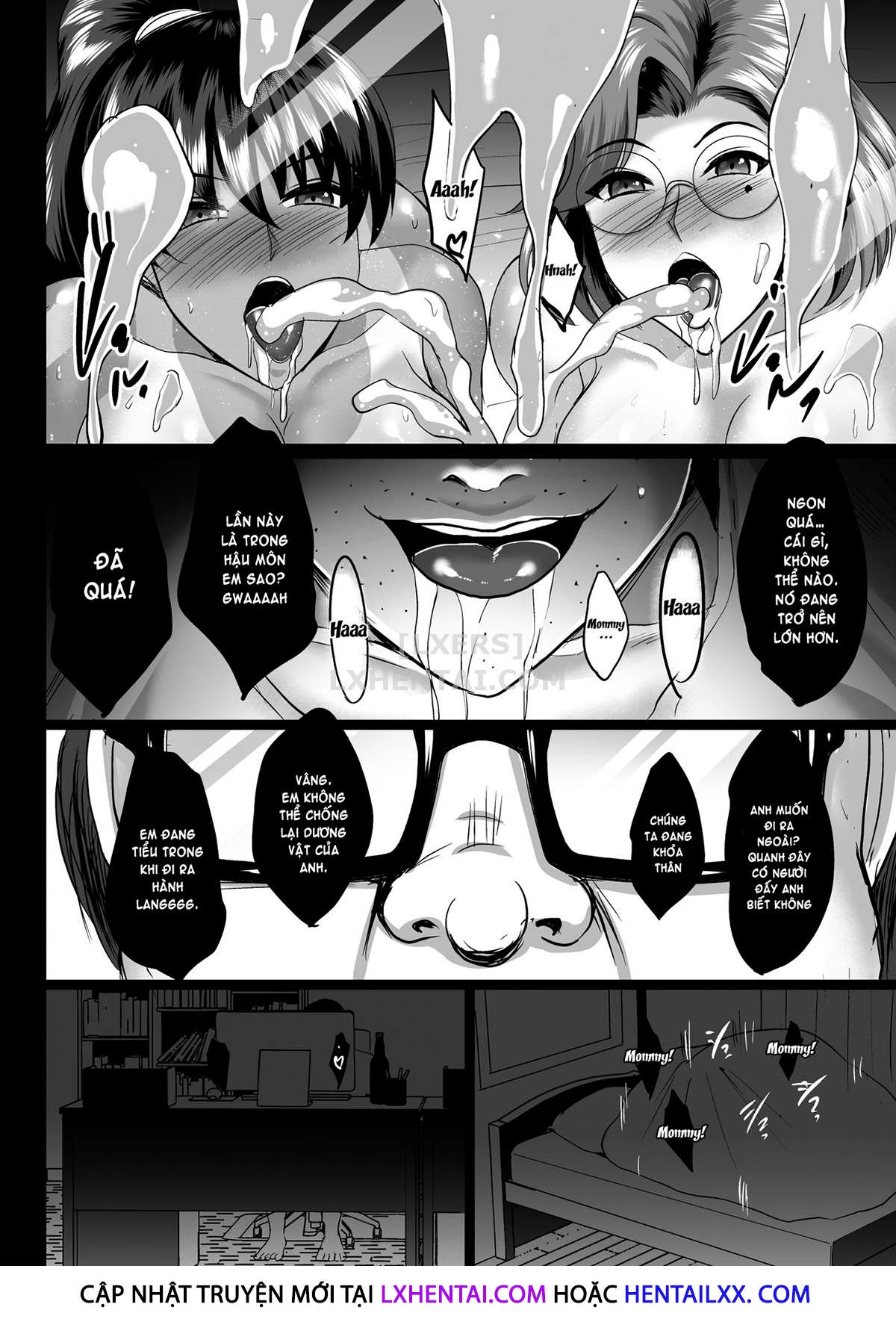 Đọc truyện hentai Choukyou Juseizumi Oyako Netorare Kiroku - Oneshot