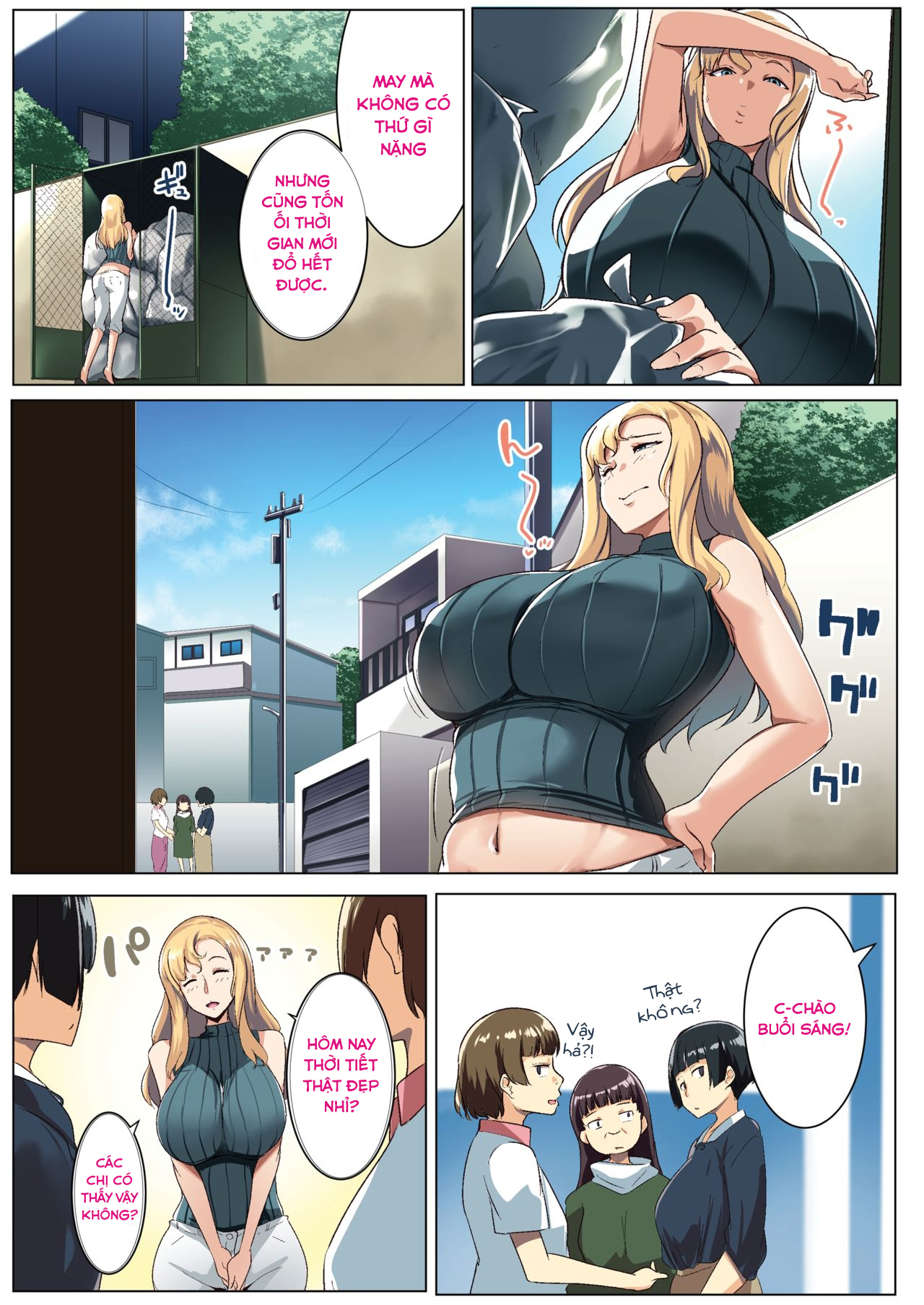 Đọc truyện hentai Cô hàng xóm tốt bụng! - Chap 1
