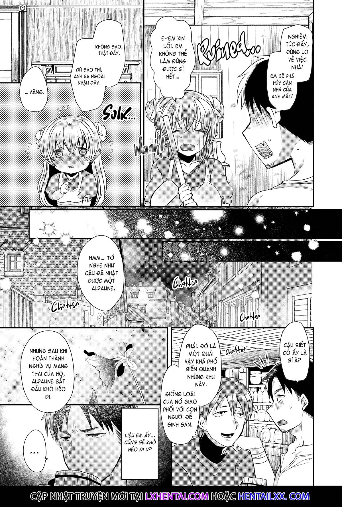 Đọc truyện hentai Monster Girls With a Need for Seed - Chap 9 - Damp with Love and Dew