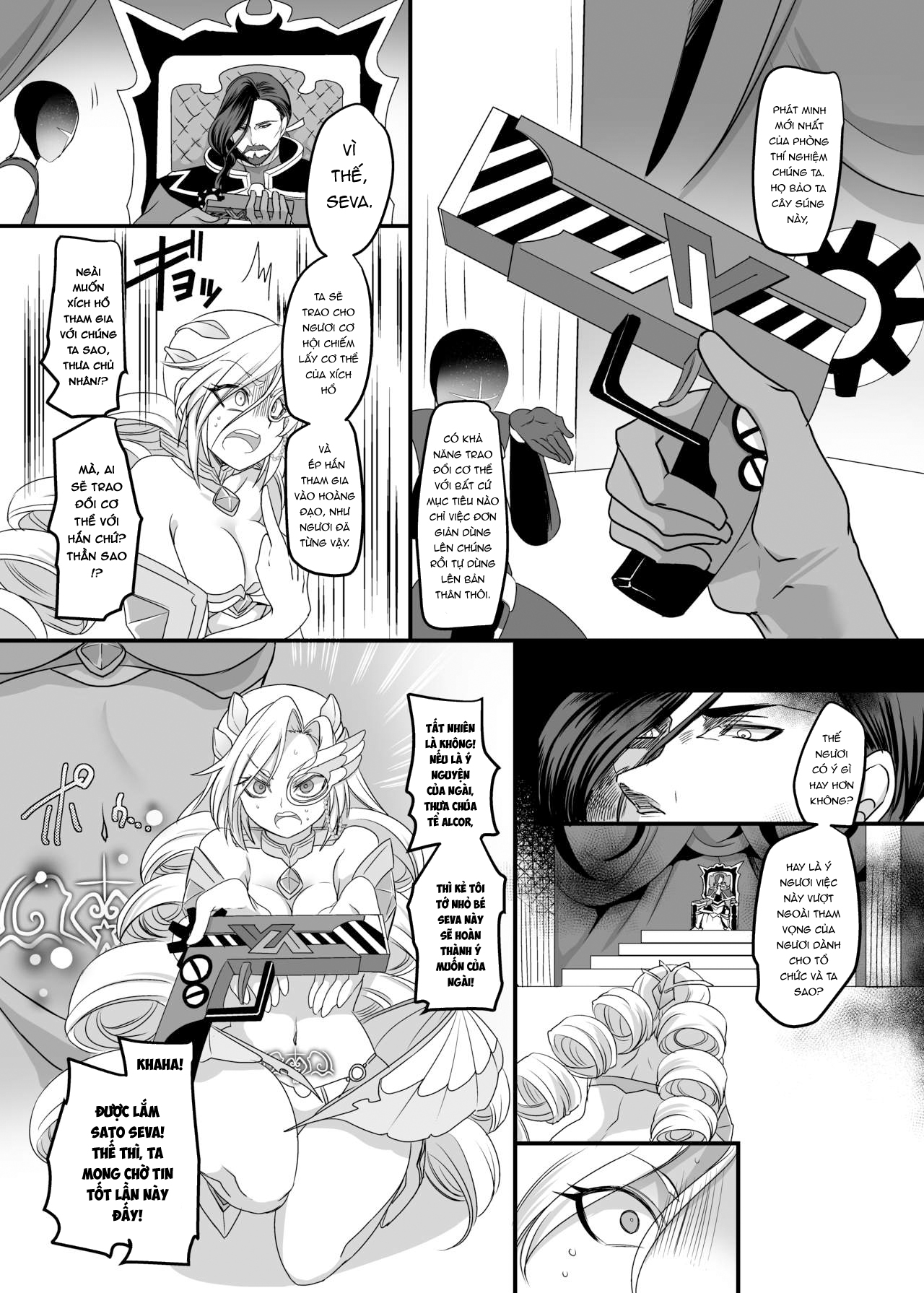 Đọc truyện hentai Biệt đội mãnh thú hoàng đạo Xích hổ - Oneshot