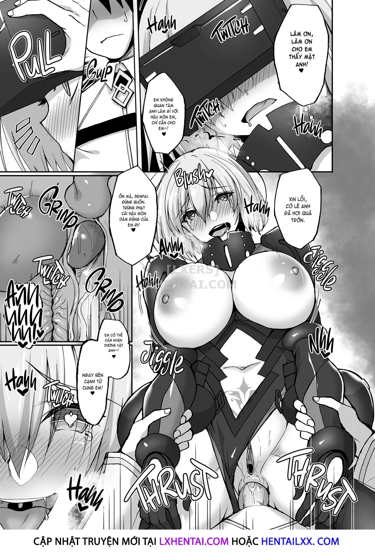Đọc truyện hentai Mash, The Lewd Servant - Oneshot