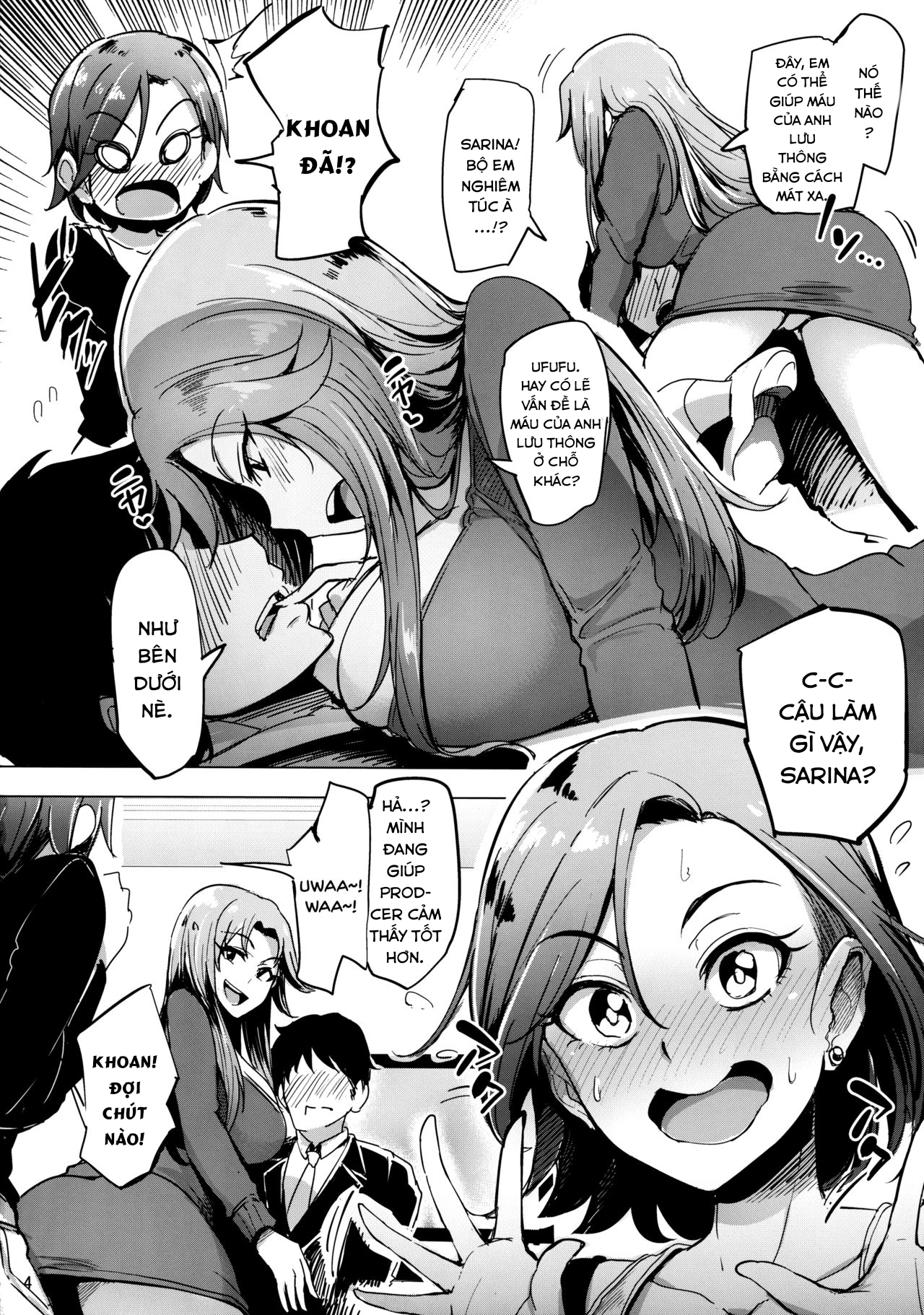 Đọc truyện hentai Chouhatwin Idol (THE IDOLM@STER CINDERELLA GIRLS) - Oneshot