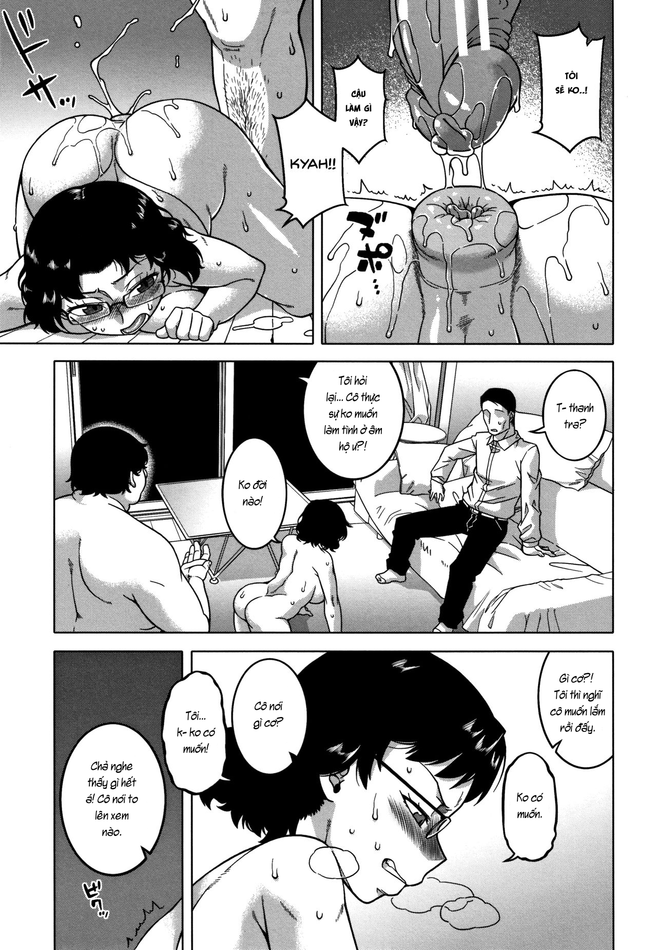 Đọc truyện hentai Saimin Fuufunaka Chousa - Chap 4: Kết thúc khảo sát cặp đôi 2