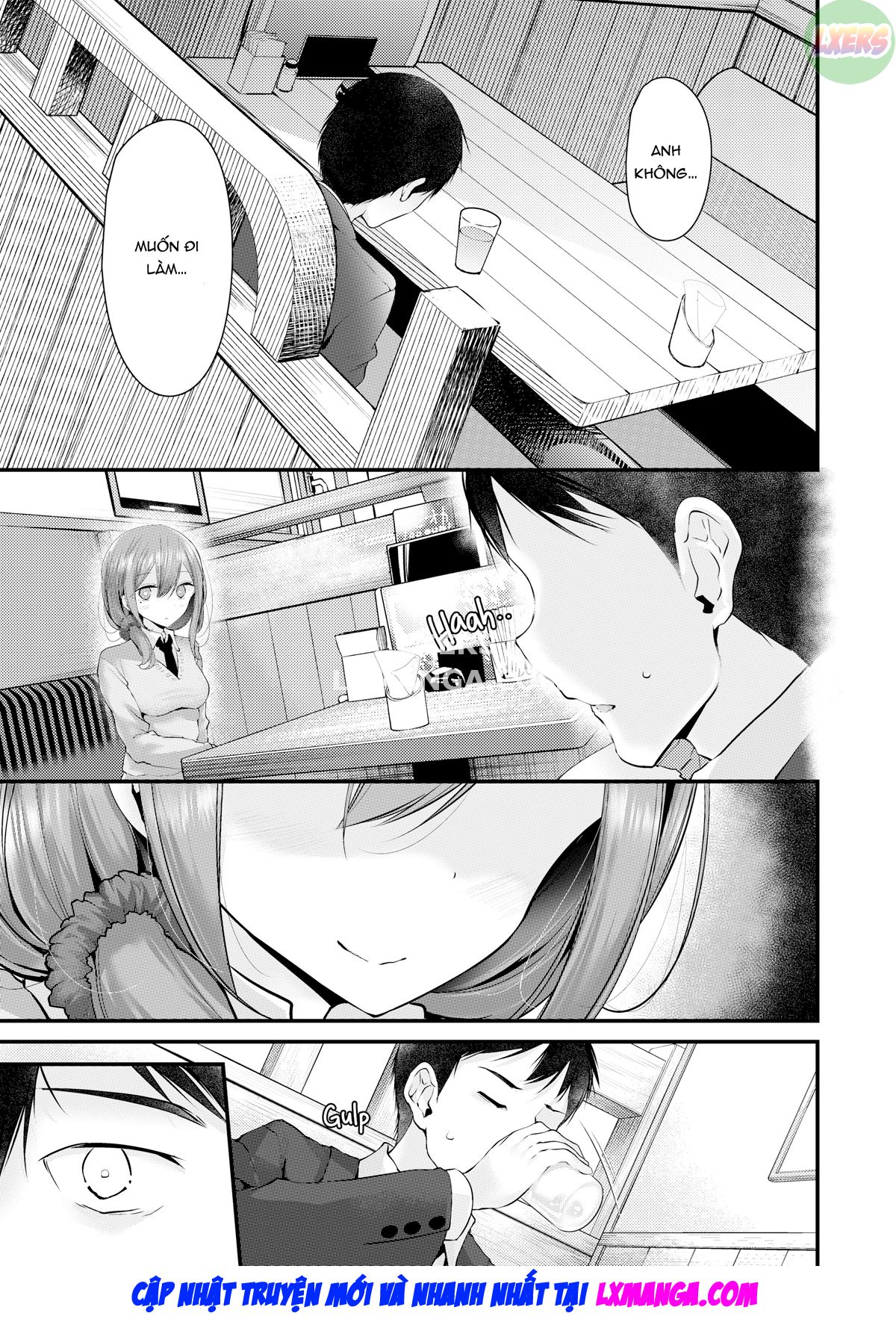 Đọc truyện hentai Dirty Deeds on the Way to Work - Chap 3
